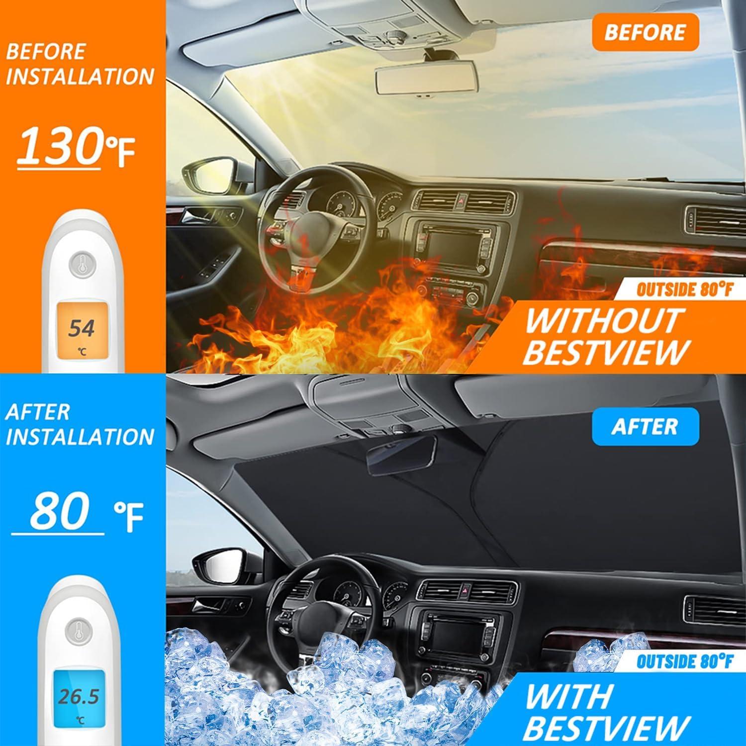 Protector Solar para Parabrisas Dodge Ram 1500 2009-2018