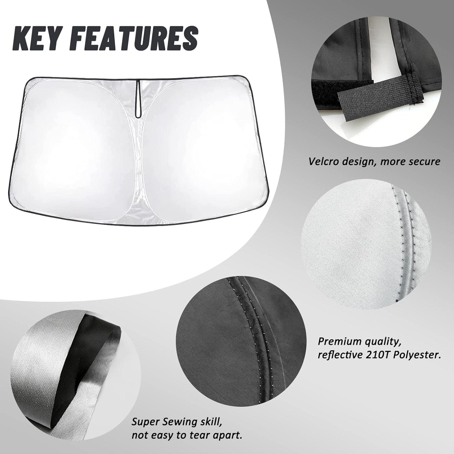 Protector Solar para Parabrisas Dodge Ram 1500 2009-2018