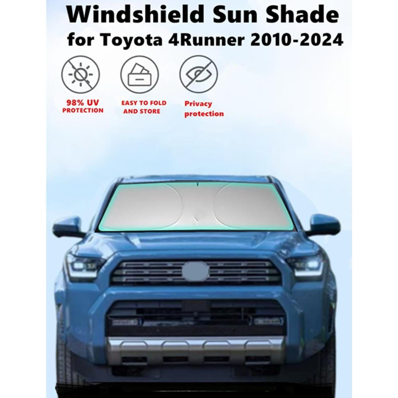Protector Solar para Parabrisas Toyota 4Runner 2010-2024 240T