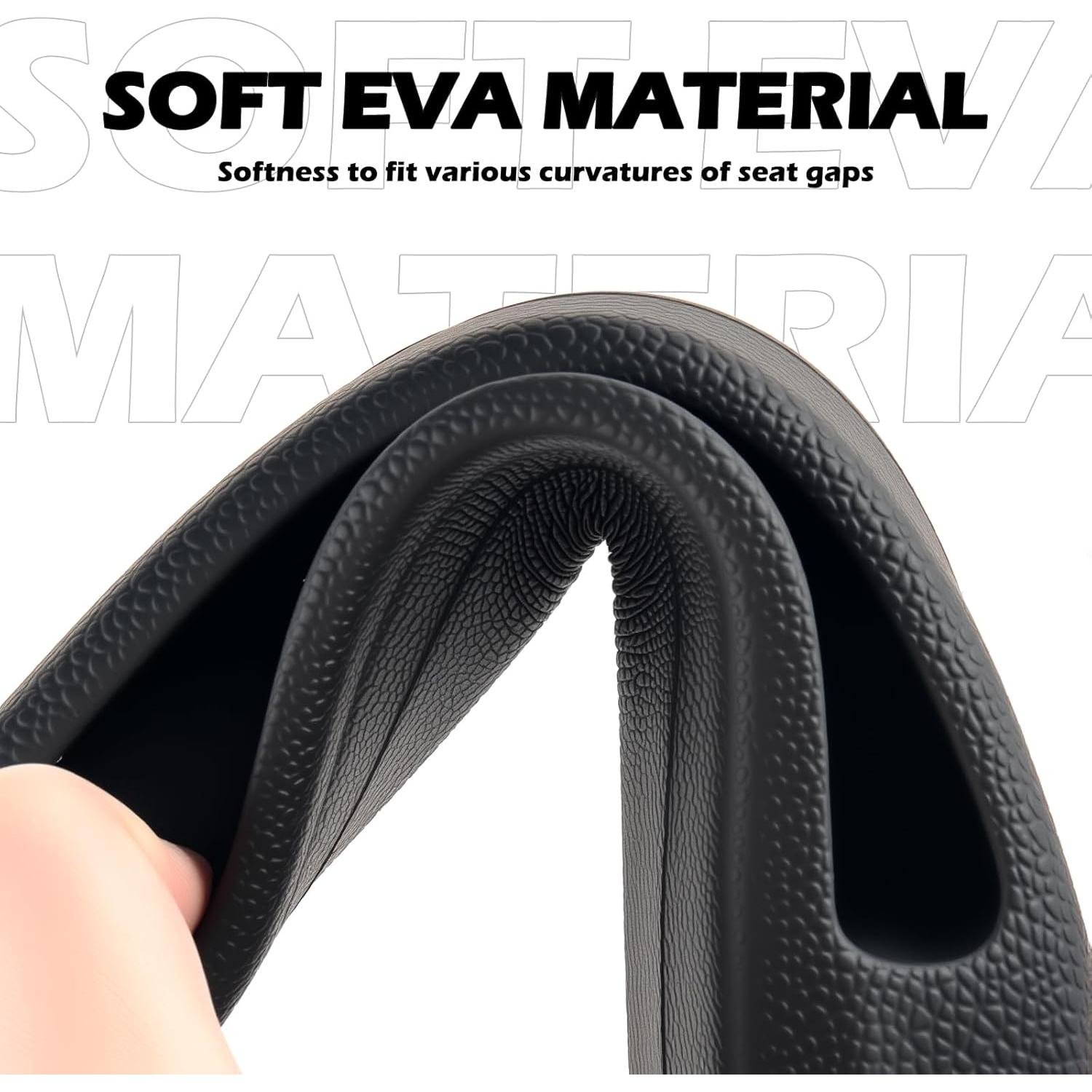 Organizador Relleno Espacio Asientos Coche Carleef Negro 2PCS