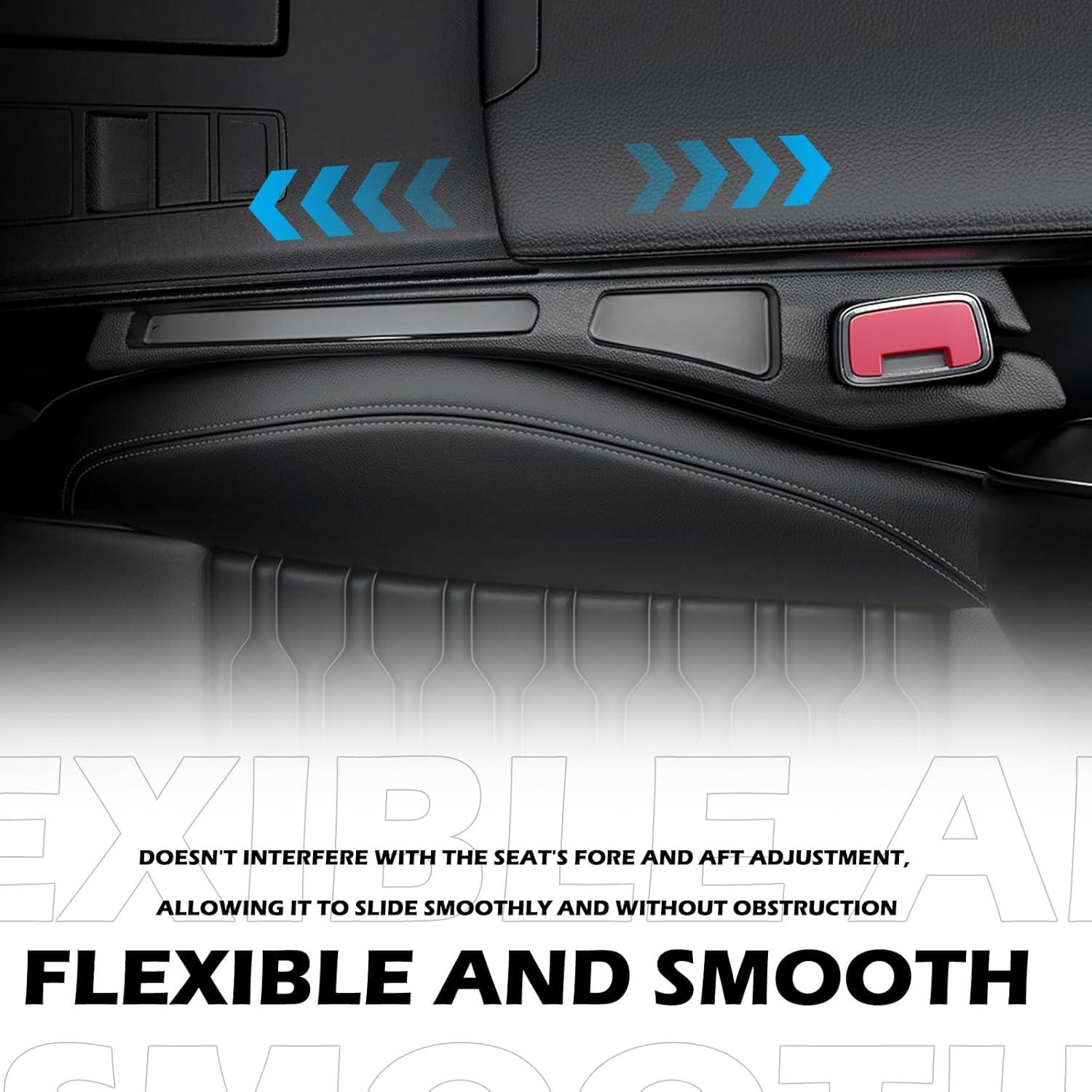 Organizador Relleno Espacio Asientos Coche Carleef Negro 2PCS