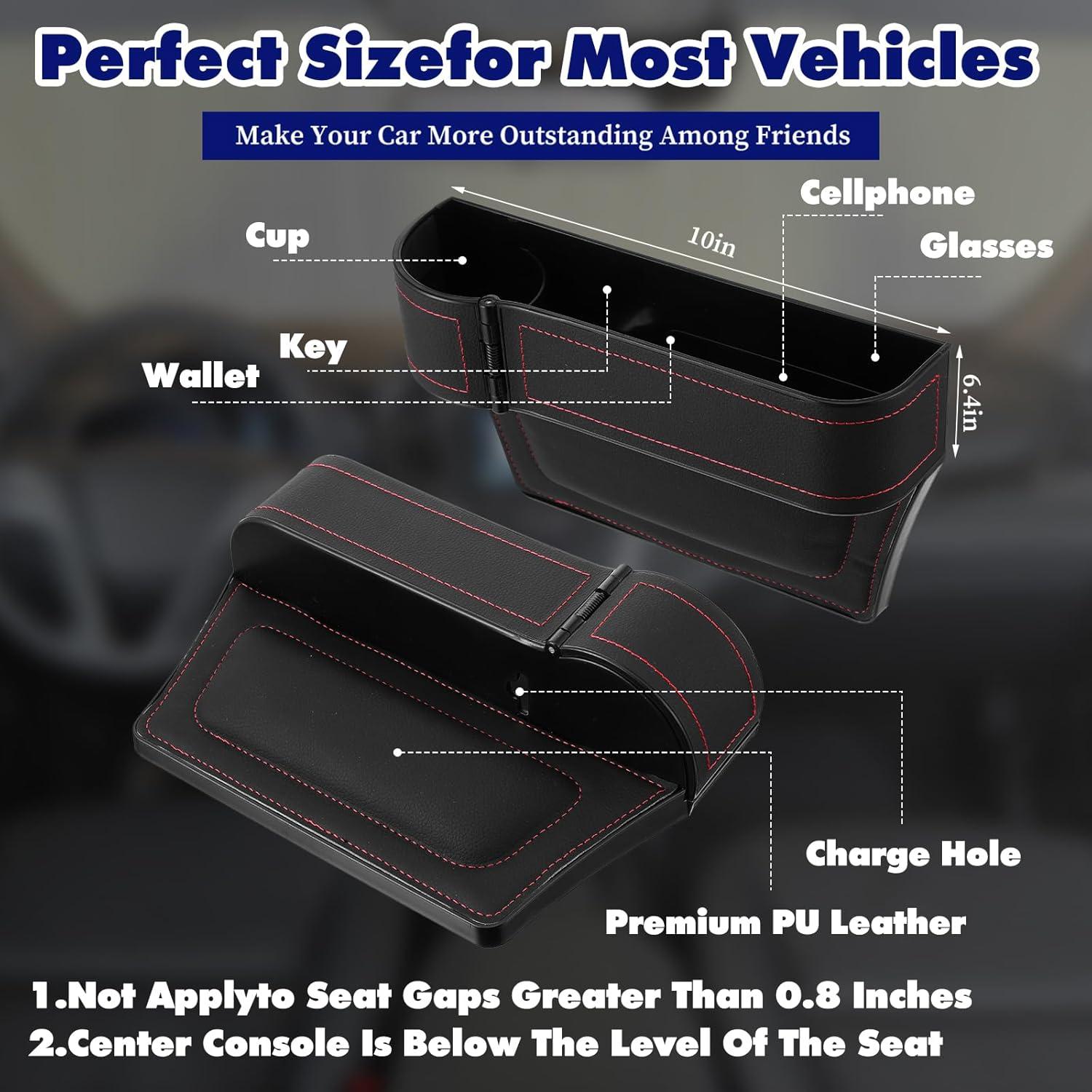 Organizador de Asiento de Auto PercyEffie con Soporte de Vaso