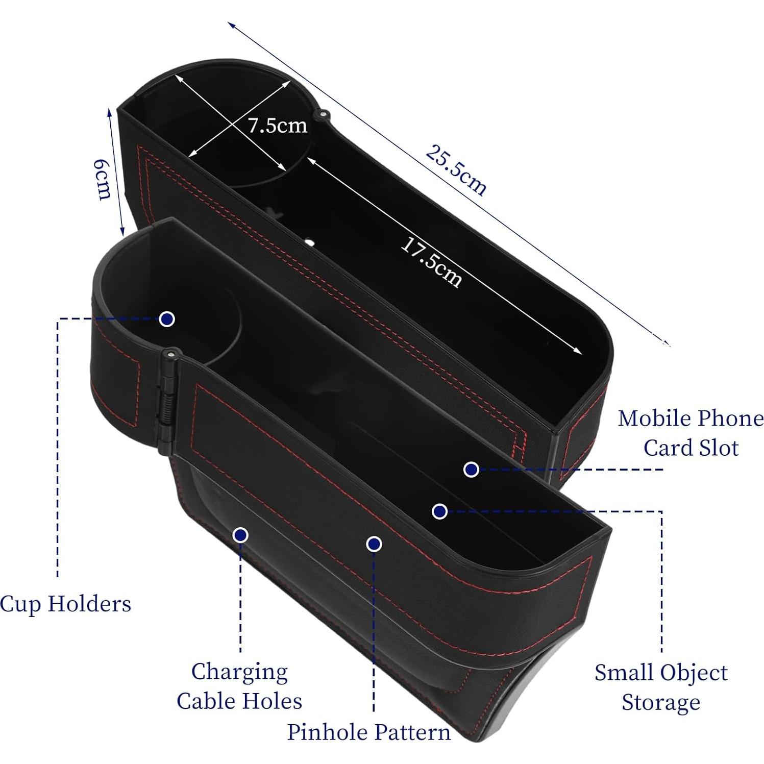 Organizador de Asiento de Auto PercyEffie con Soporte de Vaso