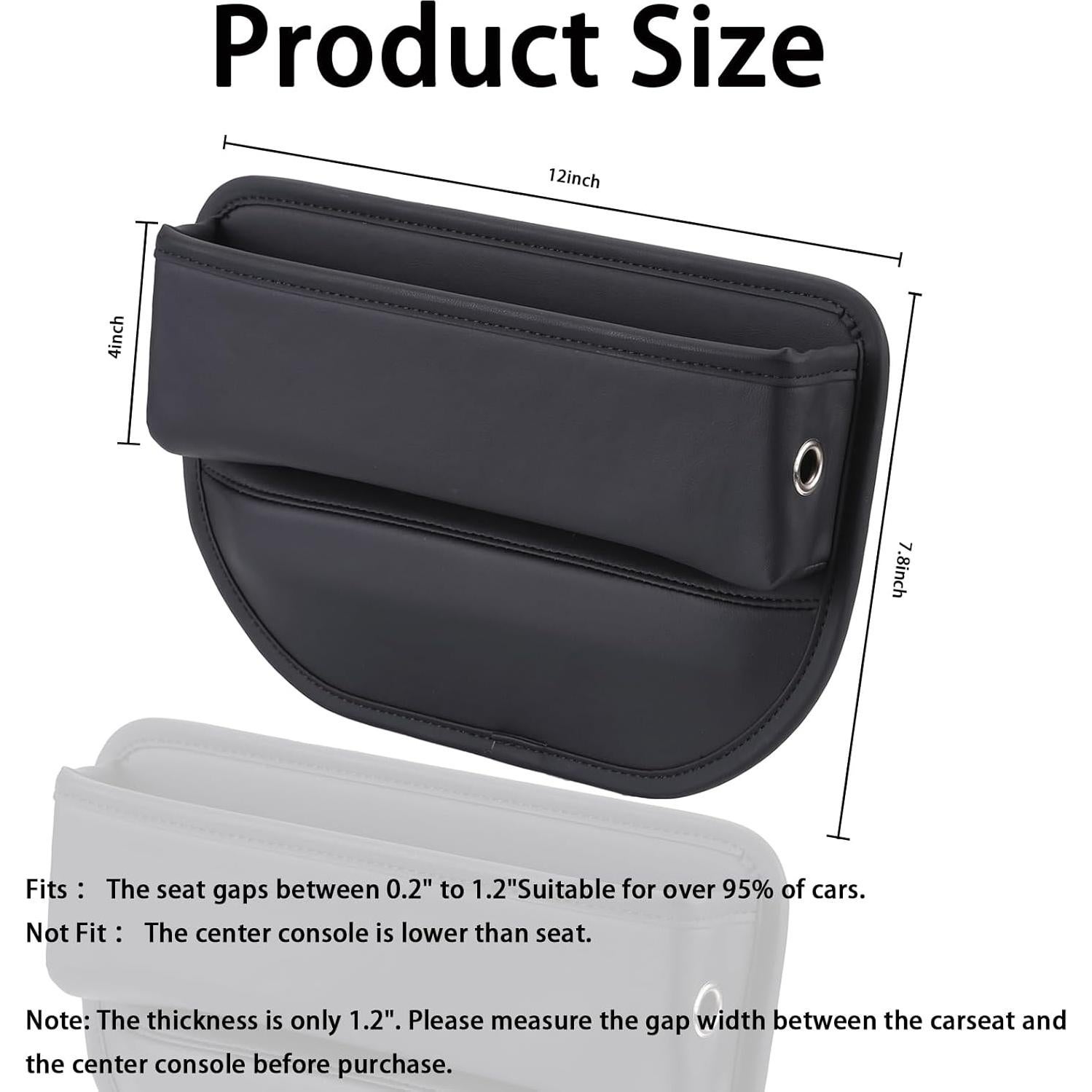 Organizador de Espacio entre Asientos COPOZZ - Negro, Universal