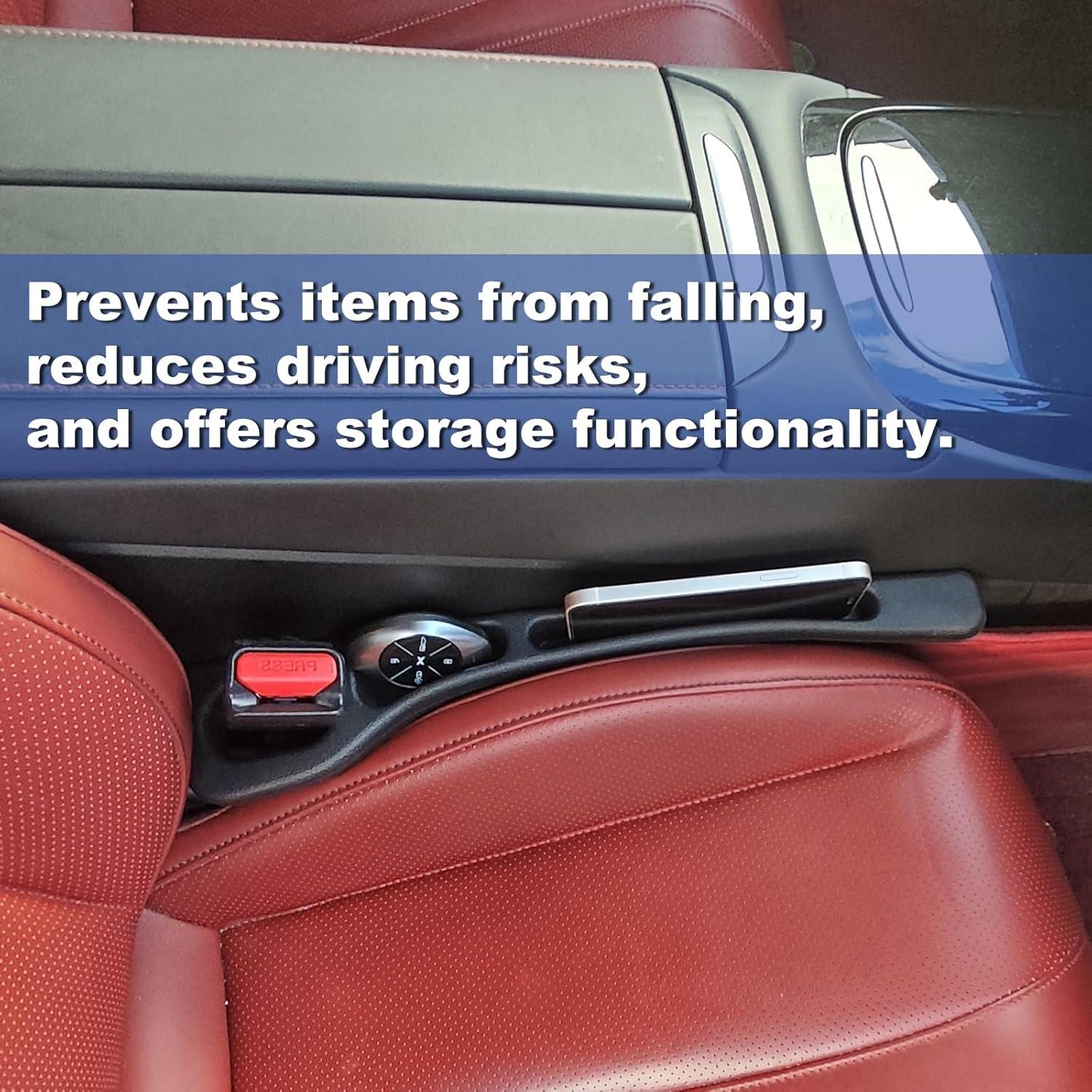 Relleno Organizador de Espacio entre Asientos TUOBITUO - 2 Piezas