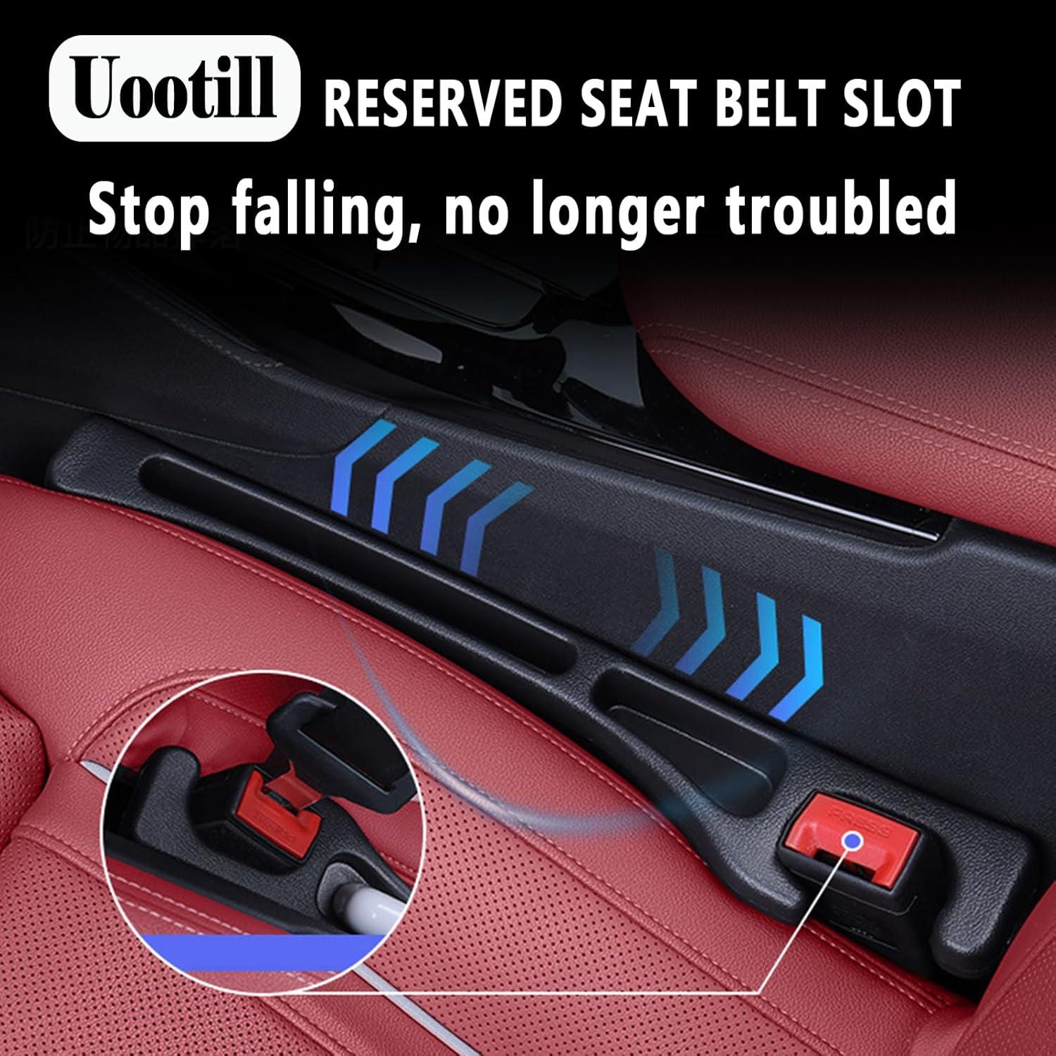 Relleno Espacio Asientos Coche Uootill 2025 - 2 Piezas Negro