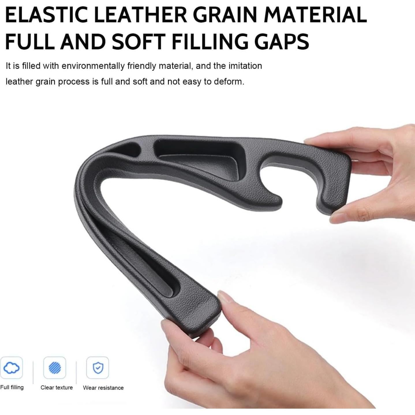 Relleno Espacio Asientos Coche Mobiproduct 2 Piezas Negro