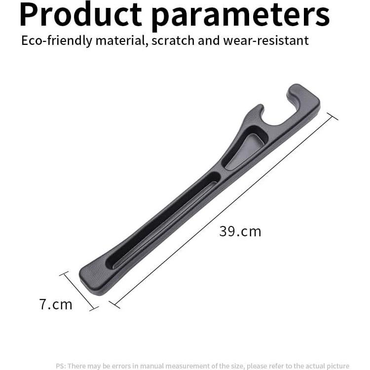 Relleno de espacio entre asientos Tesla Model 3 Y 2016-2024 - Organizador EVA antideslizante (paquete de 2 negro)