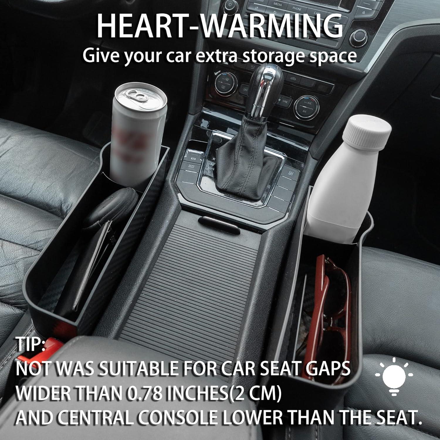 Organizador de Espacio entre Asientos de Coche Ouzorp - 2 Piezas