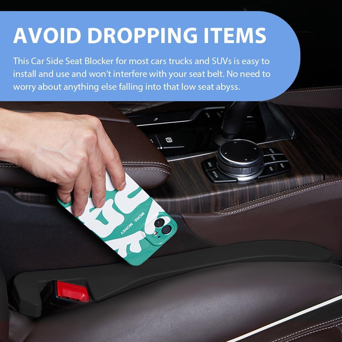 Relleno Espacio Asientos Coche ZNDAW Universal Negro 40cm