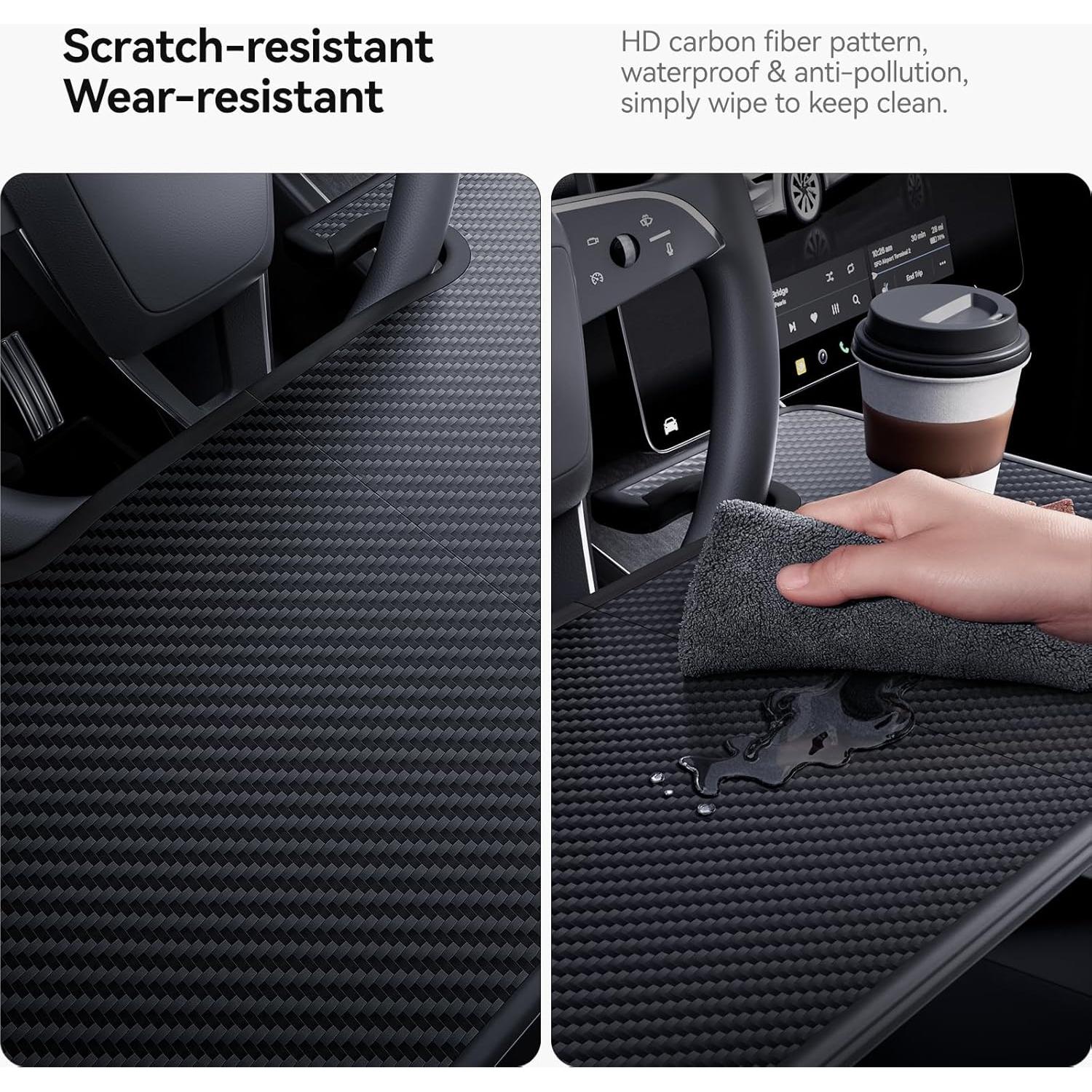 Mesa de Escritorio Plegable YONZEE para Volante y Almacenaje