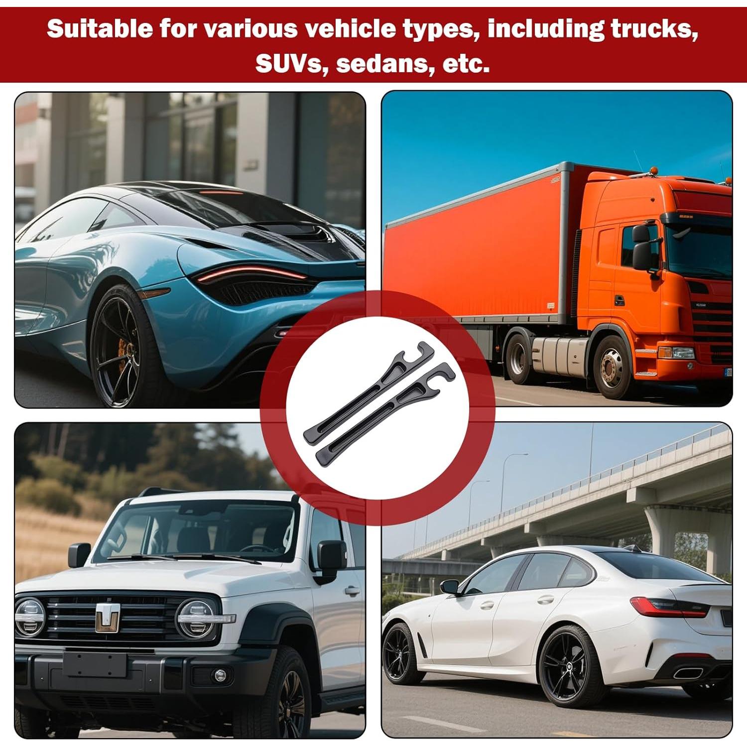 Relleno de Espacio entre Asientos Gyinere 2 Pcs Negro