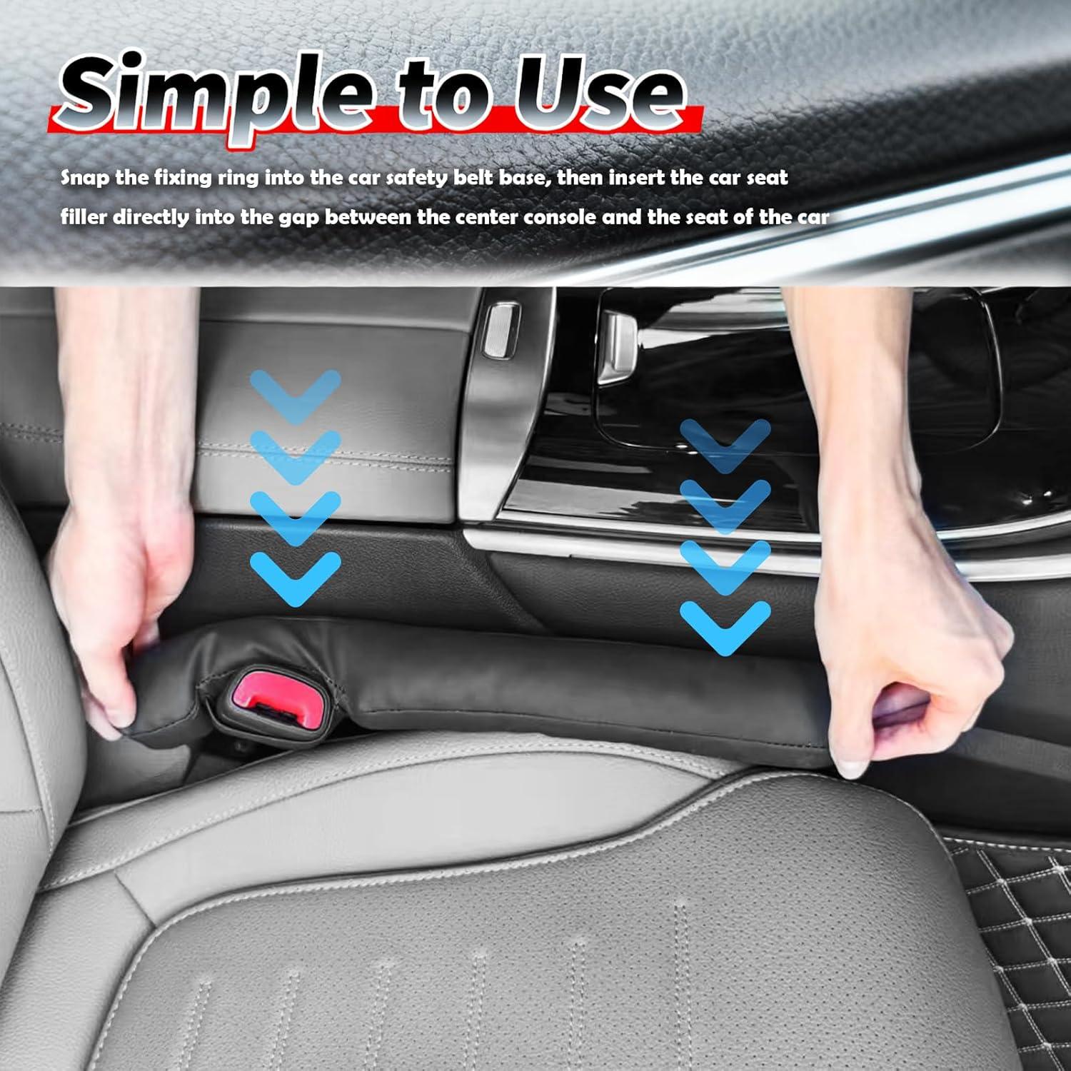 Relleno de Espacio entre Asientos de Coche Aokdom 2 Piezas