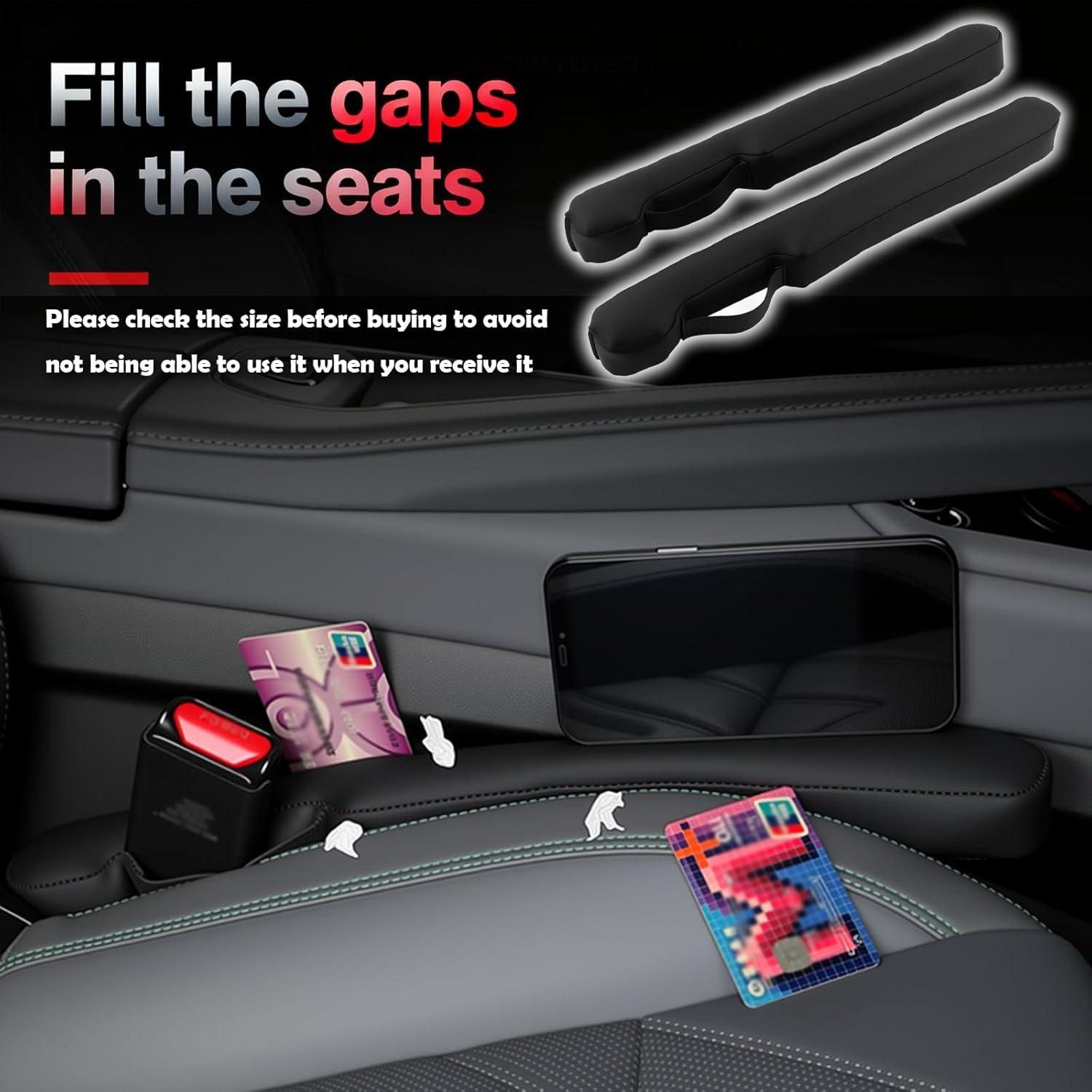 Relleno de Espacio entre Asientos de Coche Aokdom 2 Piezas