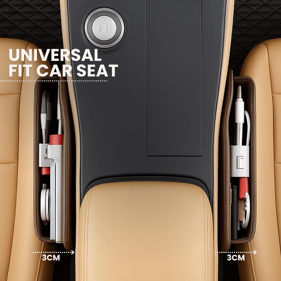 Organizador de Relleno de Espacio para Asiento AC4 Negro