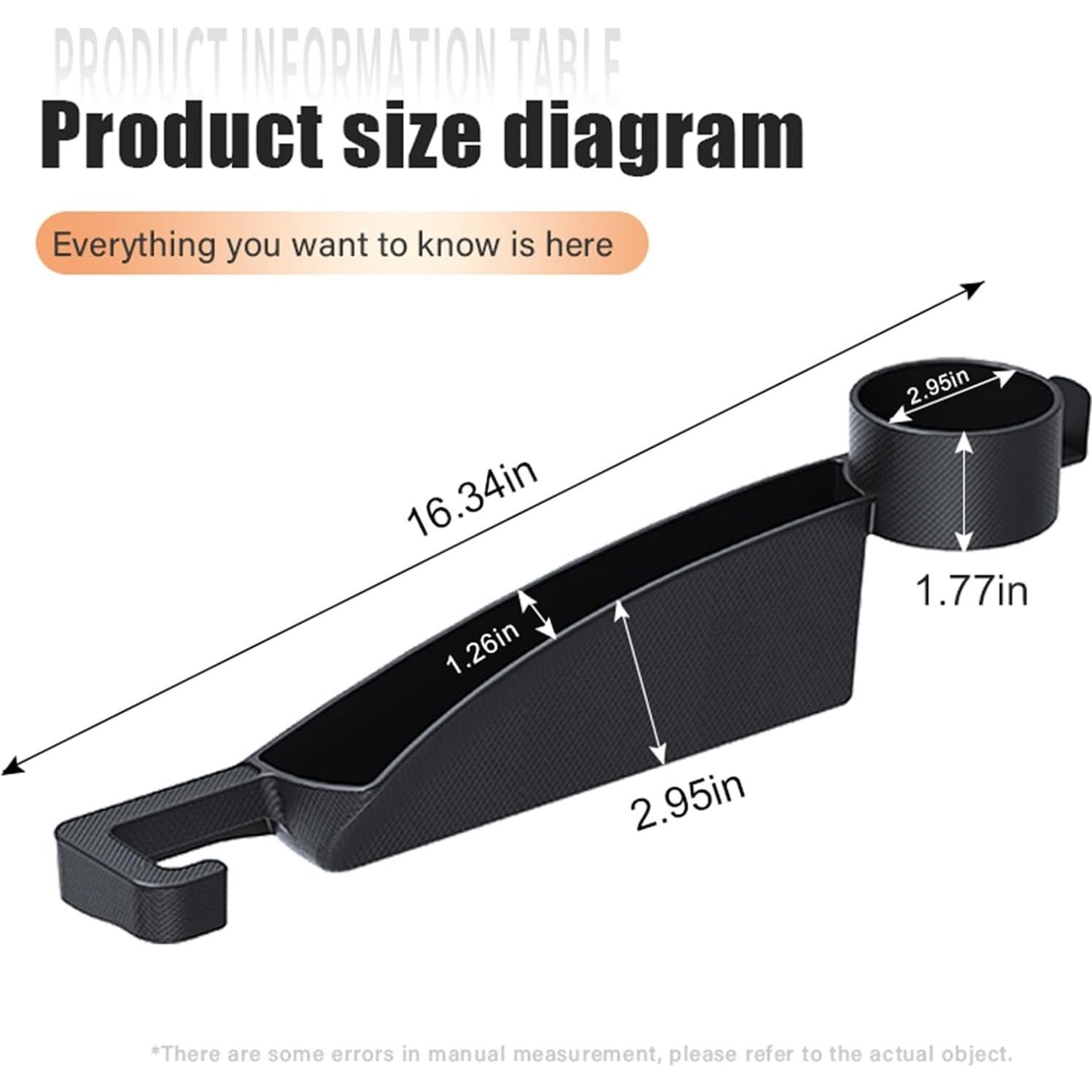 Relleno de Espacio para Asientos de Automóvil FASTAGEI Universal