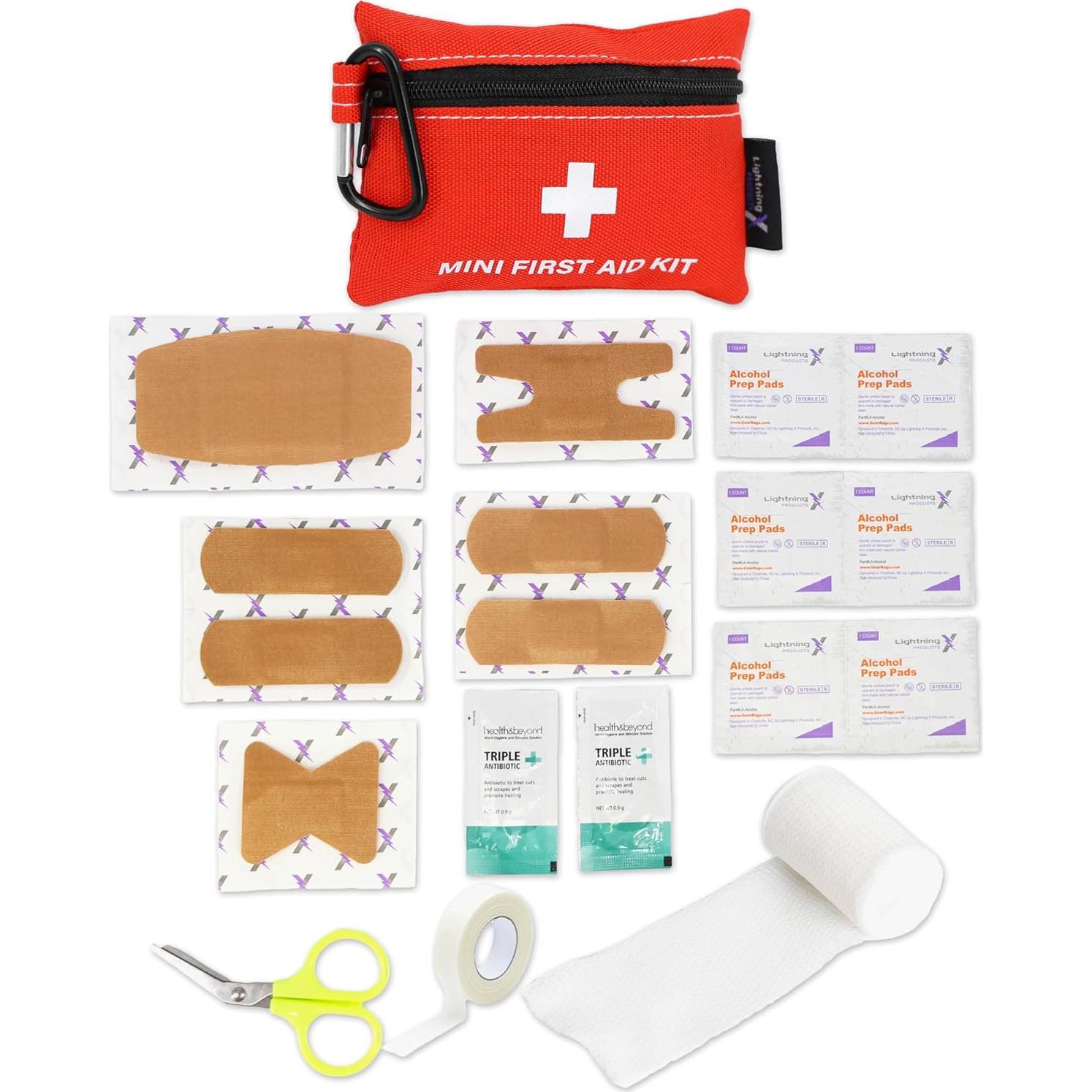 Kit de Primeros Auxilios Compacto Lightning X 20 Piezas