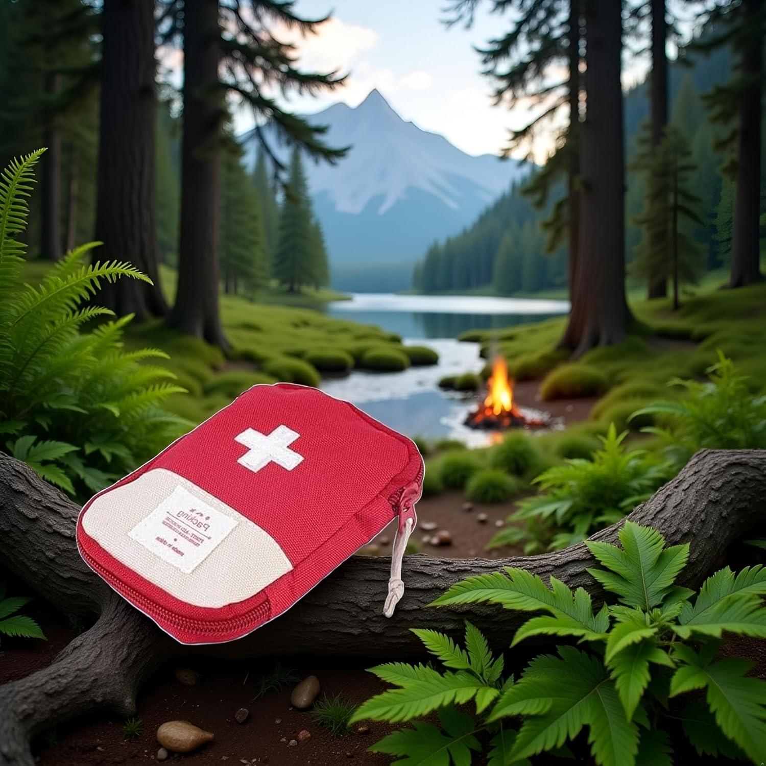 Kit de Primeros Auxilios Mini DPWOUM para Camping 56.7g