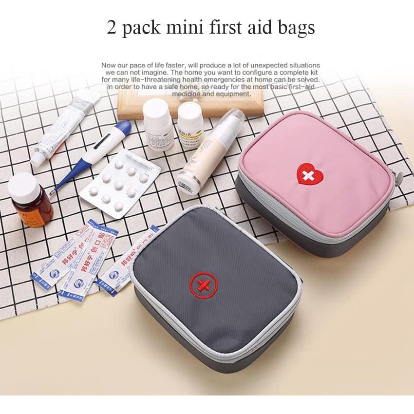 Bolsa de Primeros Auxilios Portátil Haozaikeji - Tamaño Mini y Grande