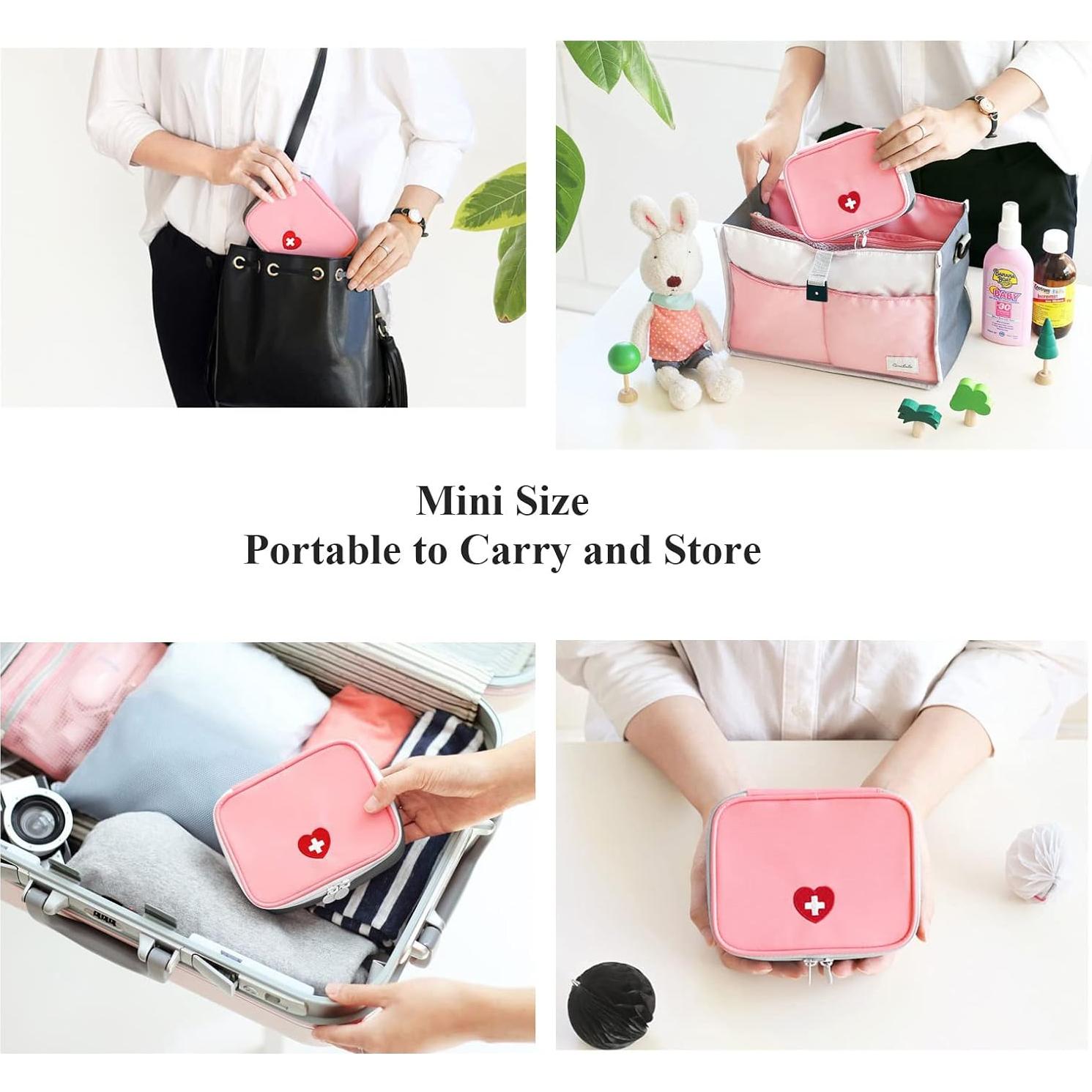 Bolsa de Primeros Auxilios Portátil Haozaikeji - Tamaño Mini y Grande