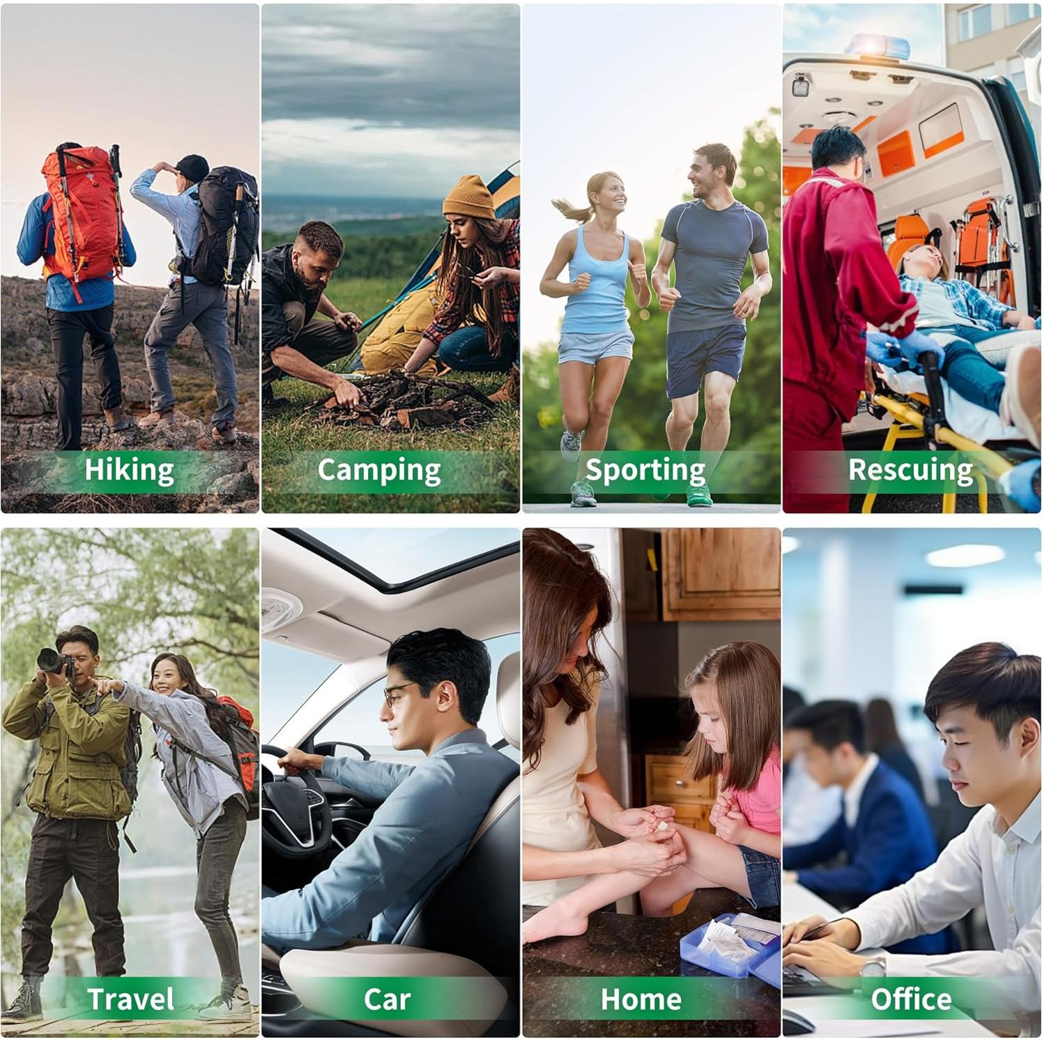 Kit de Primeros Auxilios Infantil Kitgo Impermeable 12.7x10.2cm