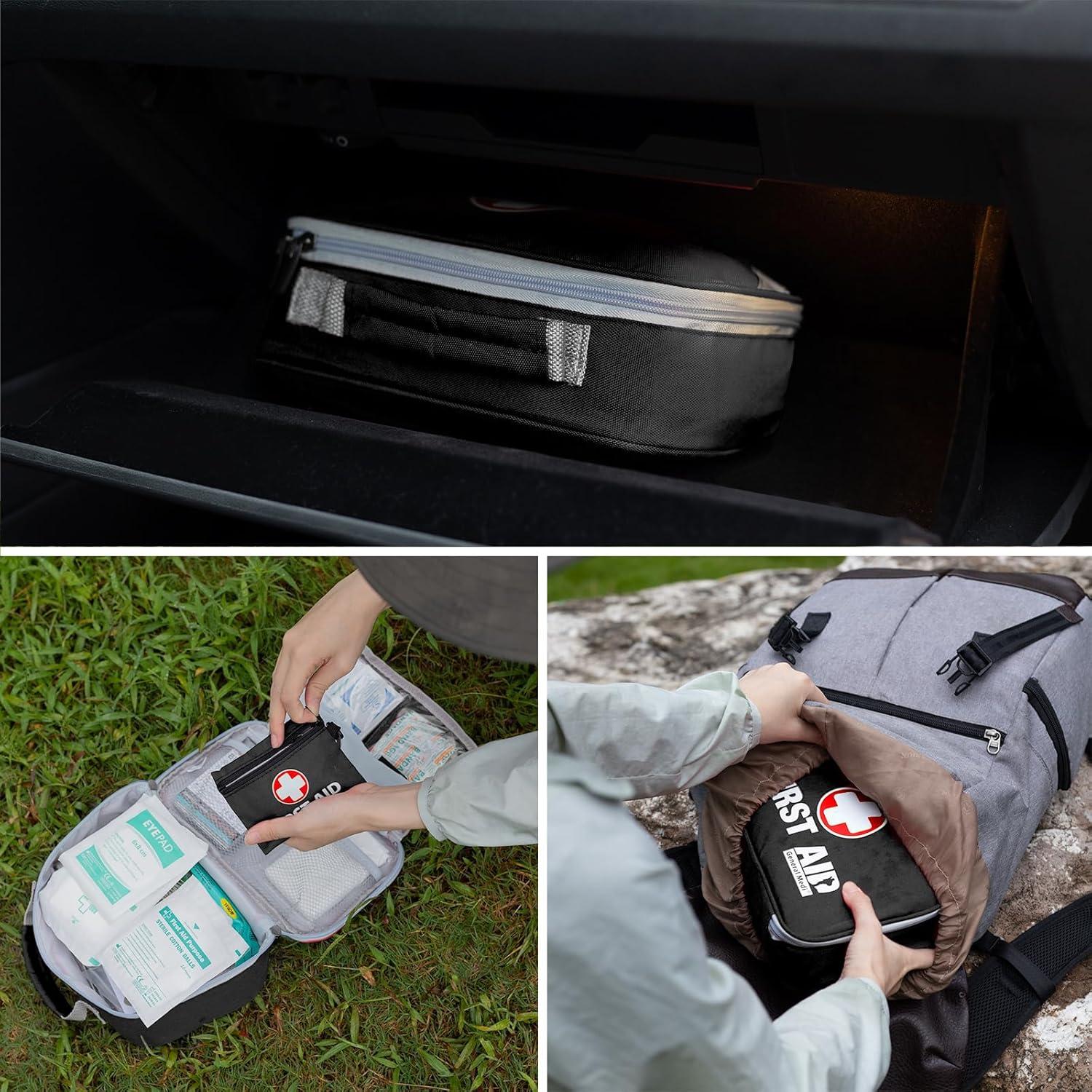 Kit de Primeros Auxilios General Medi 2-en-1 258 Piezas