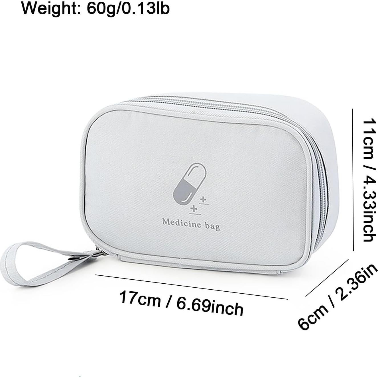 Bolsa de Primeros Auxilios Vacía YSGSMOM Gris 17x11x6cm