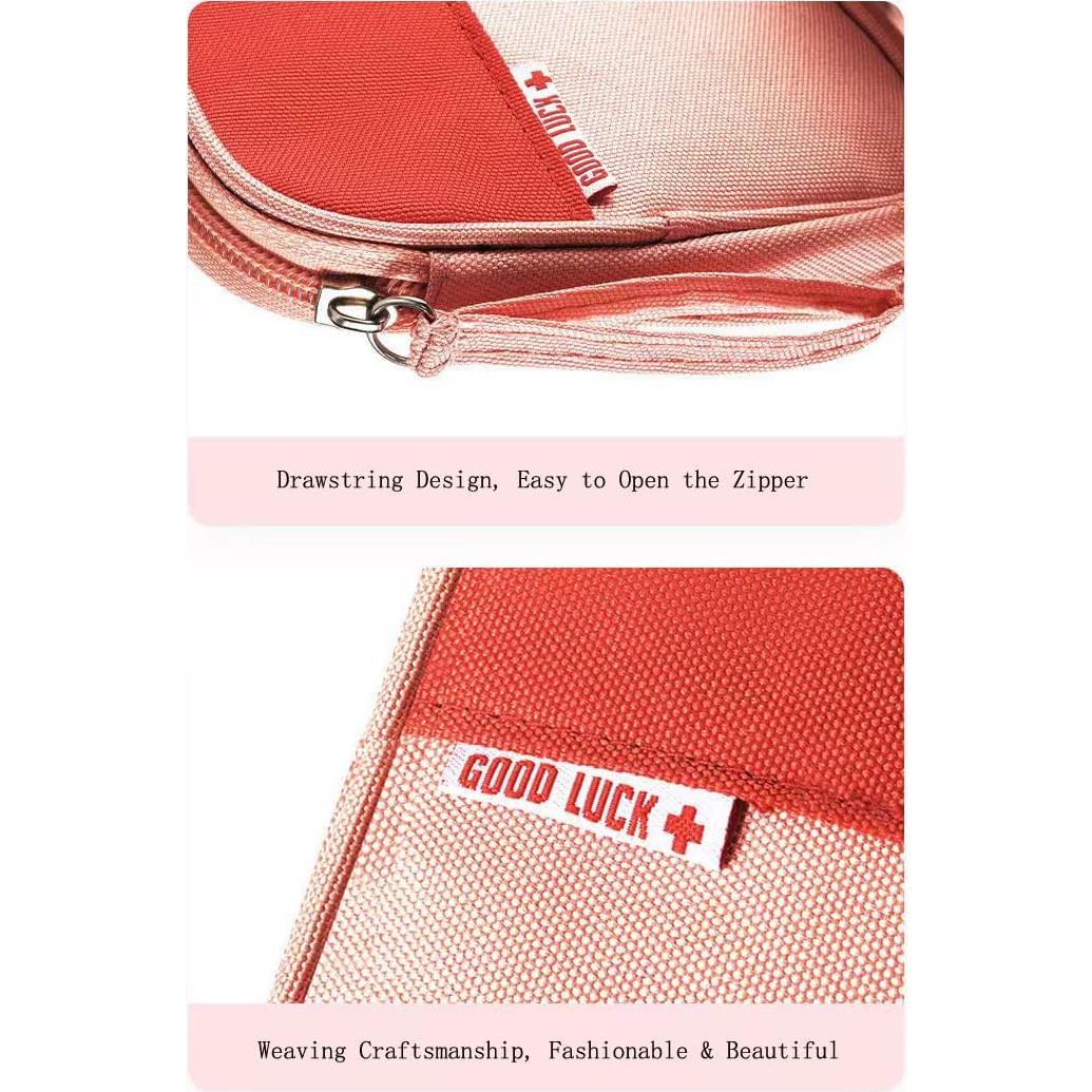 Bolsa de Primeros Auxilios Ellsang Pequeña Rosa Impermeable