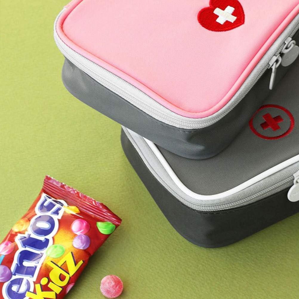 Estuche Duro de Primeros Auxilios GLEAVI Rosa 13x10cm