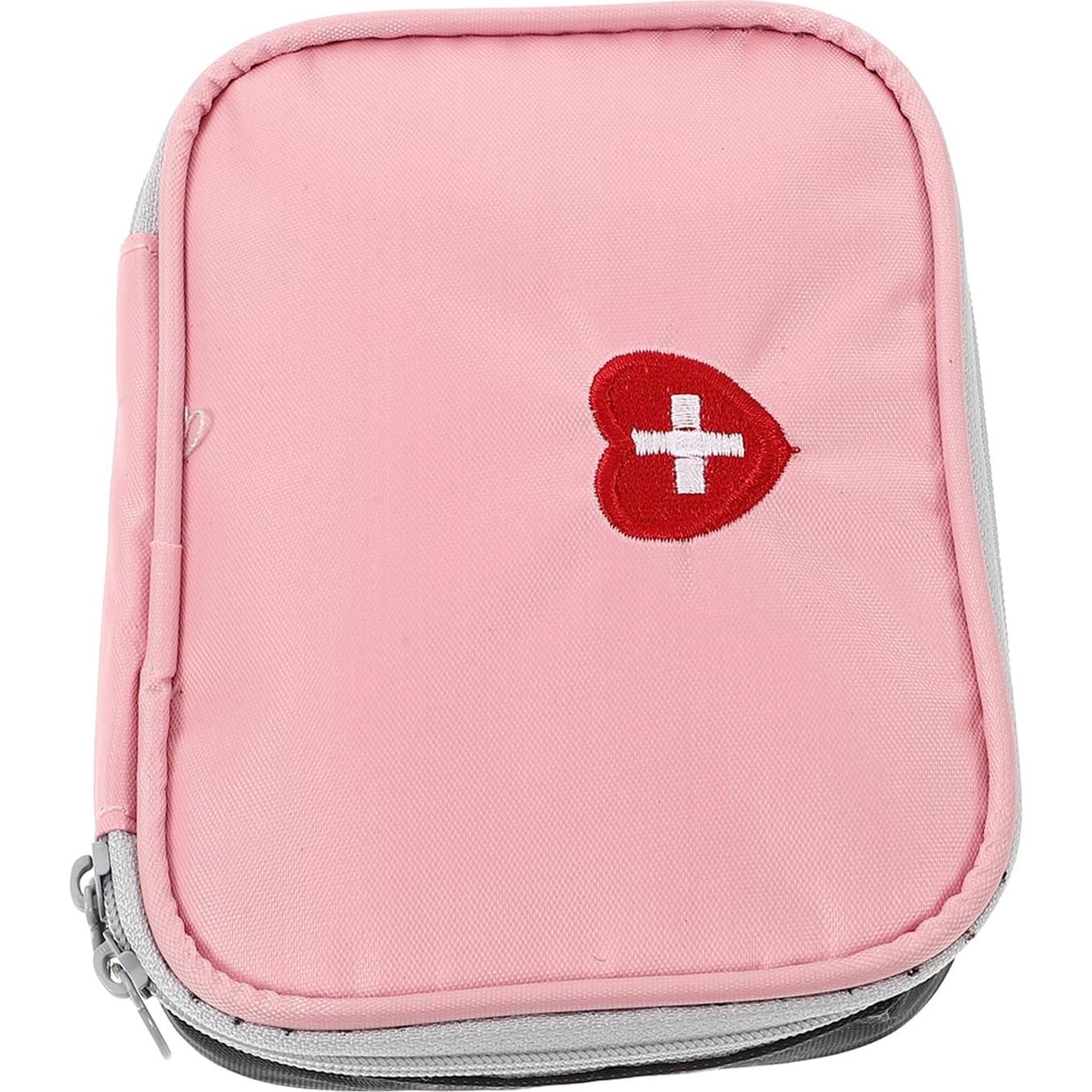 Estuche Duro de Primeros Auxilios GLEAVI Rosa 13x10cm