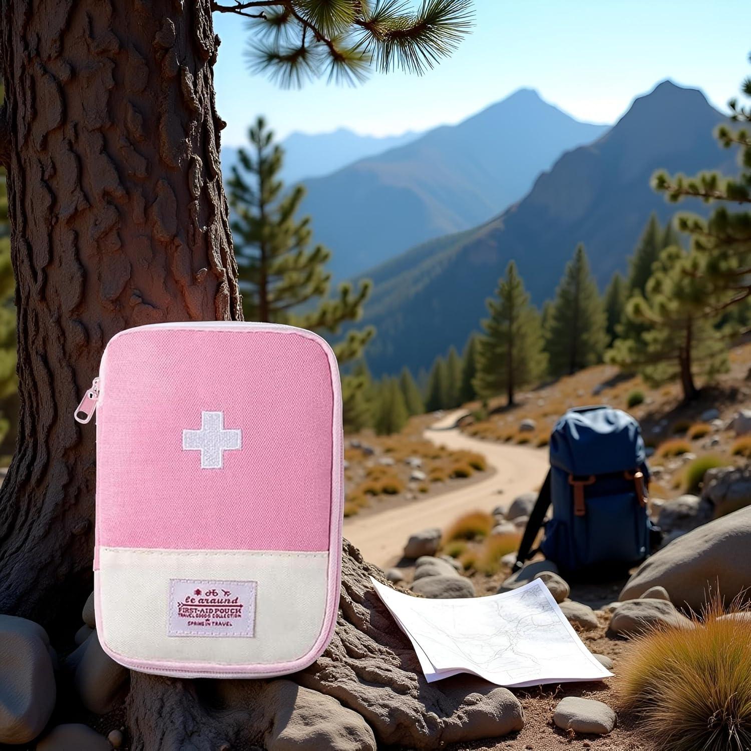 Bolsa de Primeros Auxilios Rosa Mozff Mini 15x10.5cm