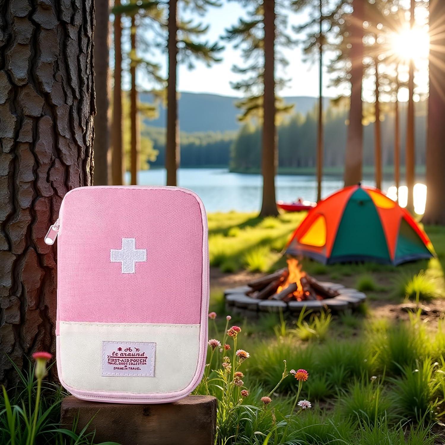 Bolsa de Primeros Auxilios Rosa Mozff Mini 15x10.5cm