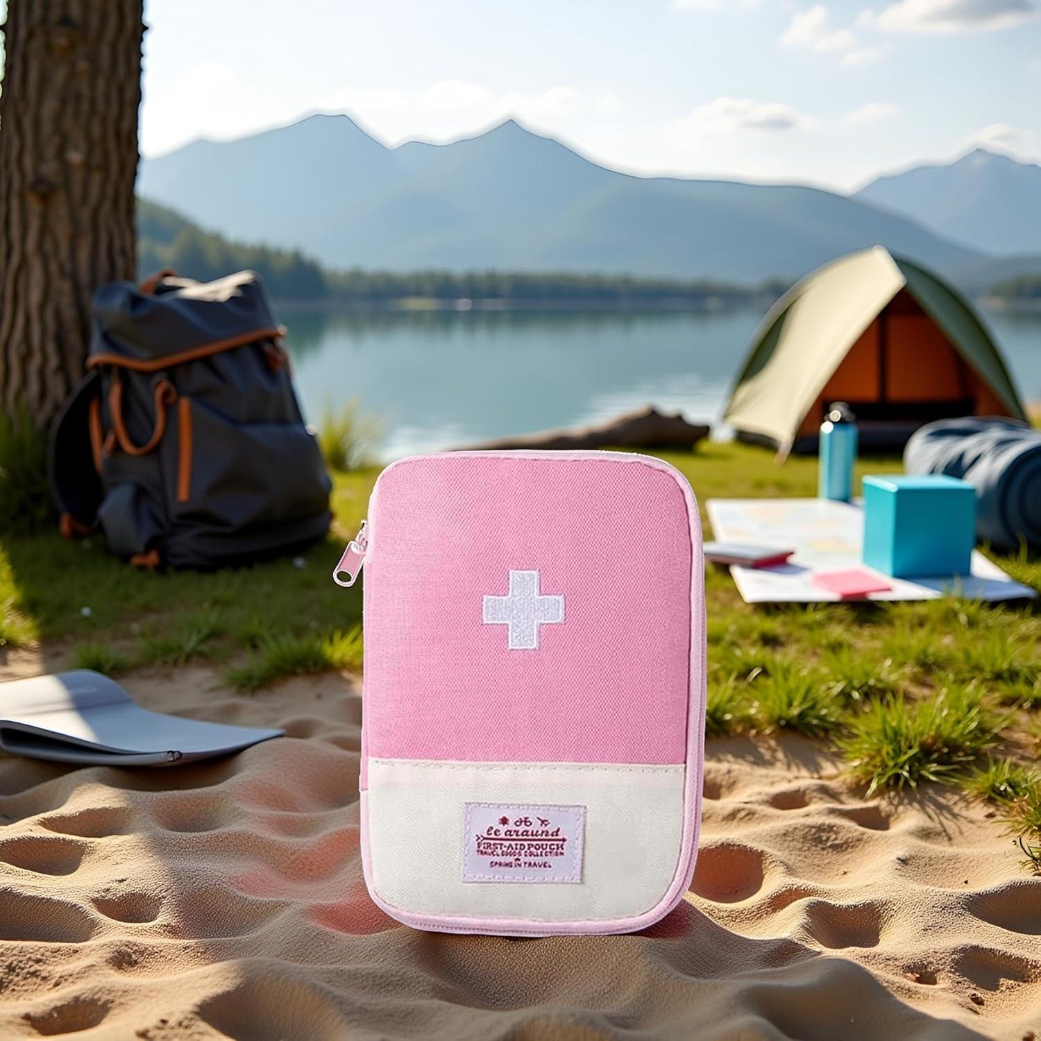 Bolsa de Primeros Auxilios Rosa Mozff Mini 15x10.5cm