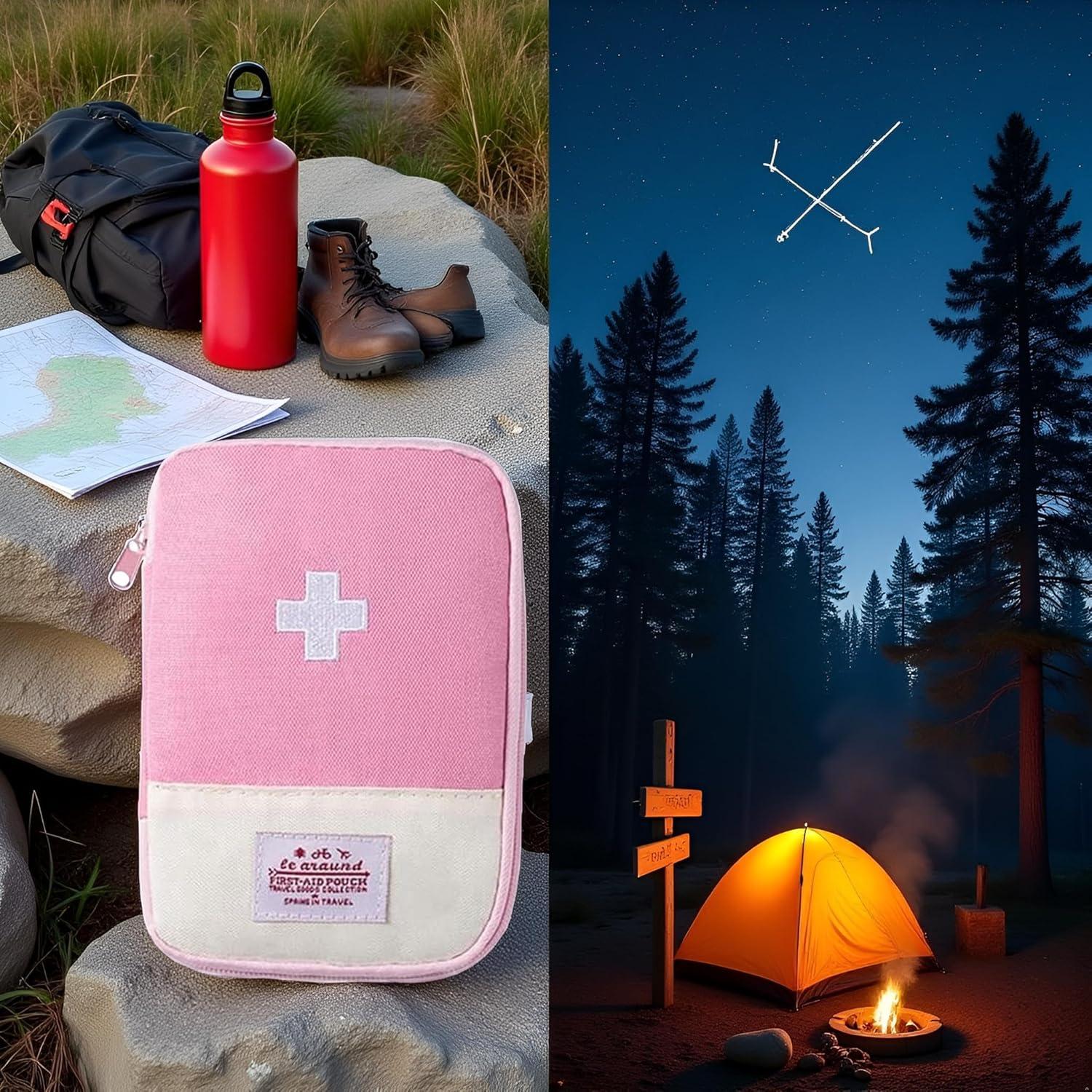 Bolsa de Primeros Auxilios Rosa Mozff Mini 15x10.5cm