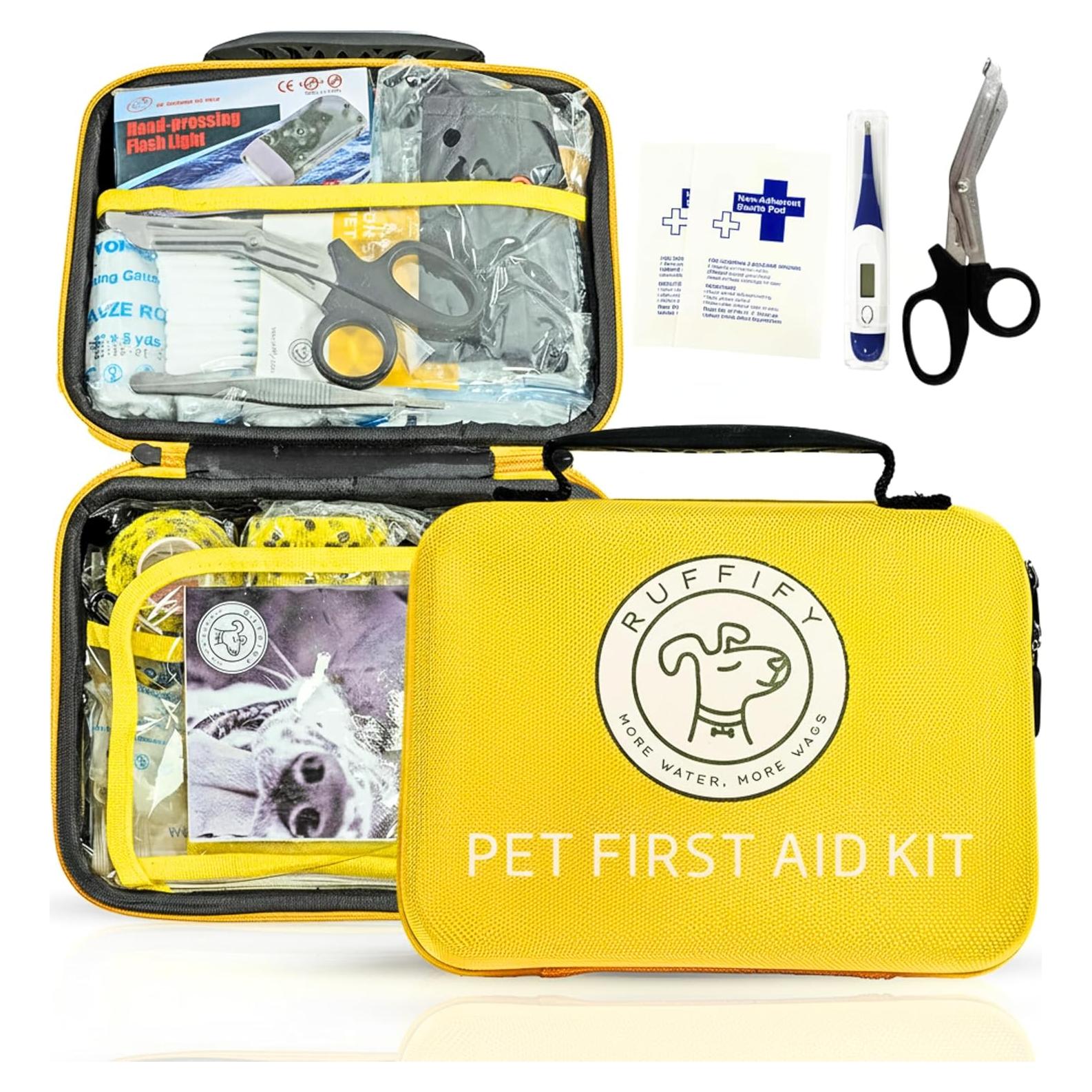 Kit de Primeros Auxilios para Perros Ruffify - 27 Artículos Esenciales