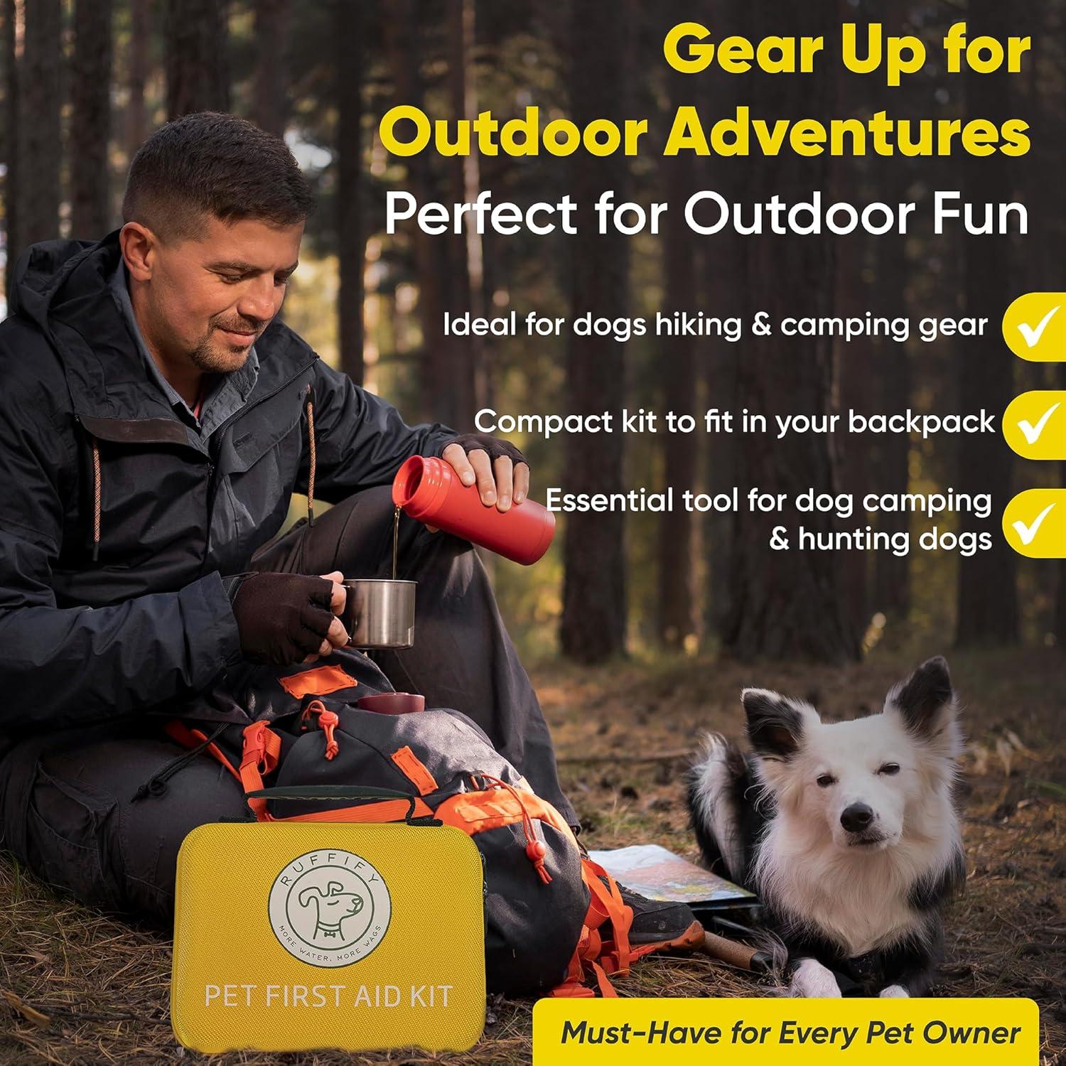 Kit de Primeros Auxilios para Perros Ruffify - 27 Artículos Esenciales