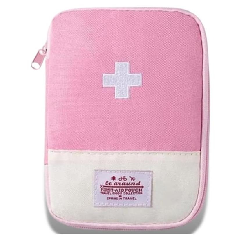 Bolsa de Primeros Auxilios Rosa WLSuDHoncc 15x10.5cm