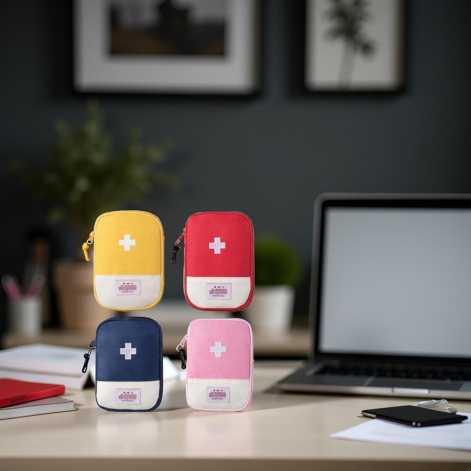 4 Bolsas de Primeros Auxilios Portátiles WaigN - Viaje y Outdoor
