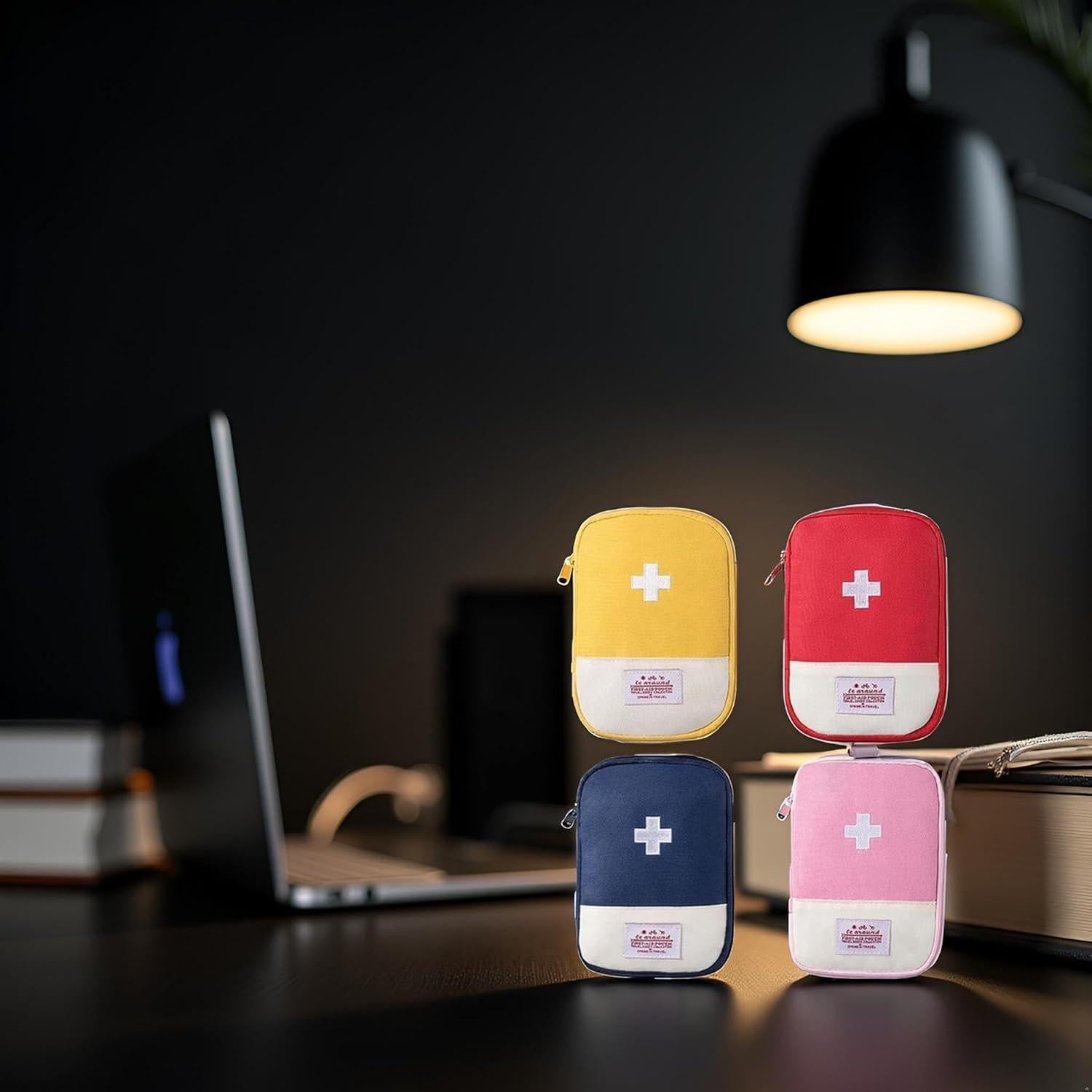 4 Bolsas de Primeros Auxilios Portátiles WaigN - Viaje y Outdoor