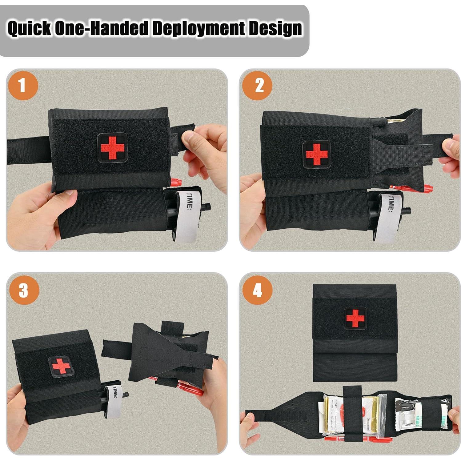 Bolsa Médica Táctica Micro 2-en-1 SABADO IFAK EDC