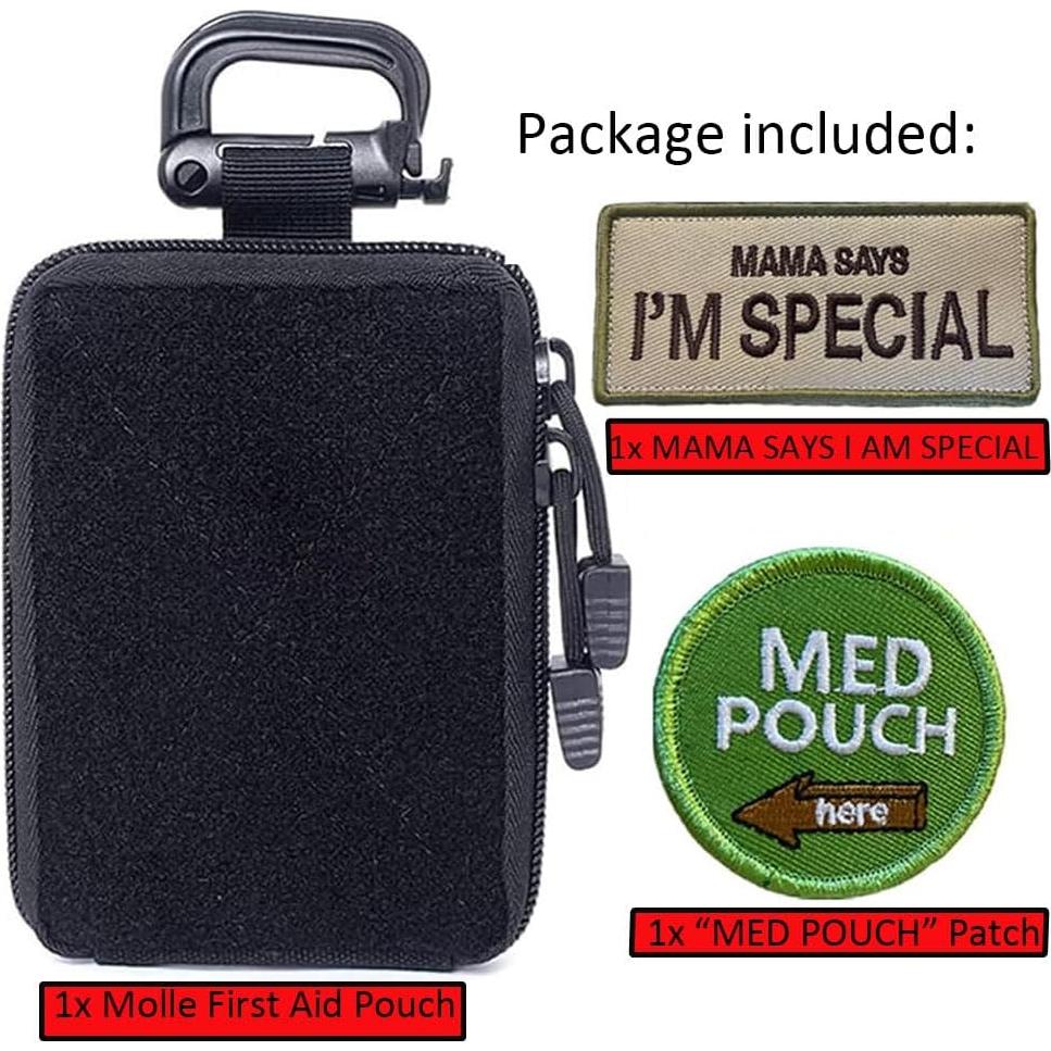 Bolsa de Primeros Auxilios Táctica Molle Usuit Mini 10x13cm