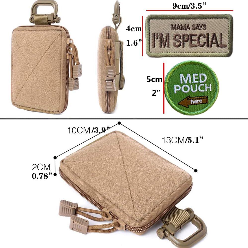 Bolsa de Primeros Auxilios Táctica Molle Usuit Mini 10x13cm