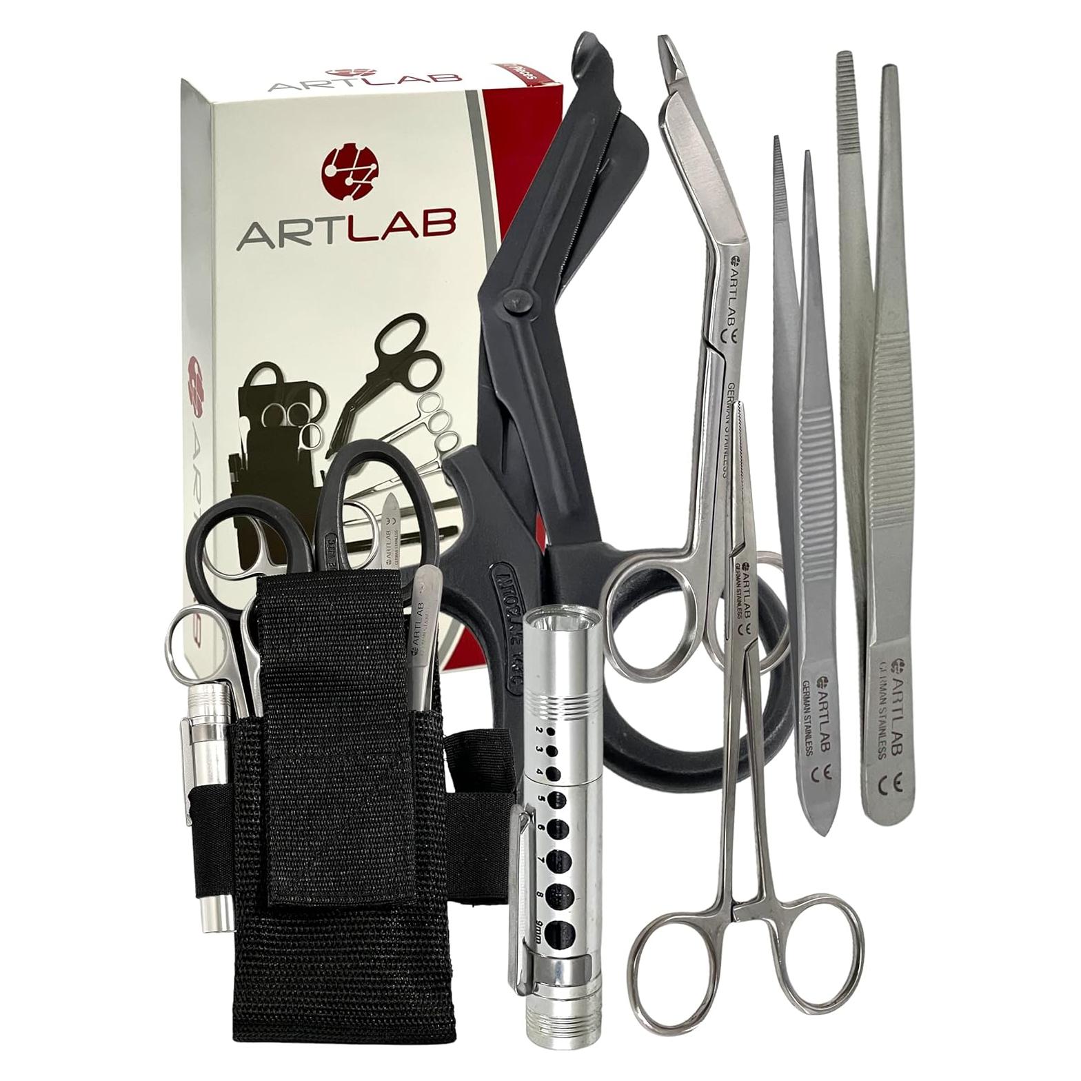 Kit de herramientas para EMT Artlab 6 piezas con bolsa ajustable