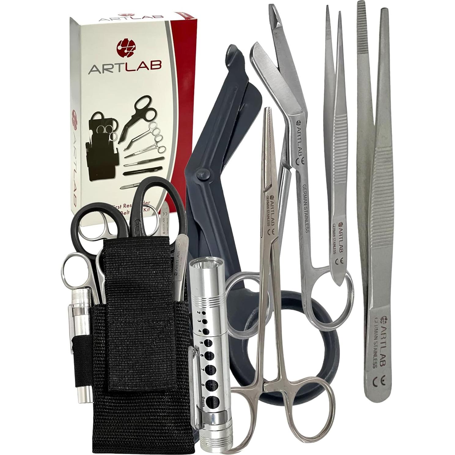 Kit de herramientas para EMT Artlab 6 piezas con bolsa ajustable