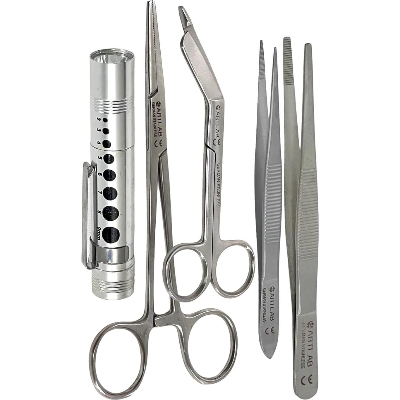 Kit de herramientas para EMT Artlab 6 piezas con bolsa ajustable