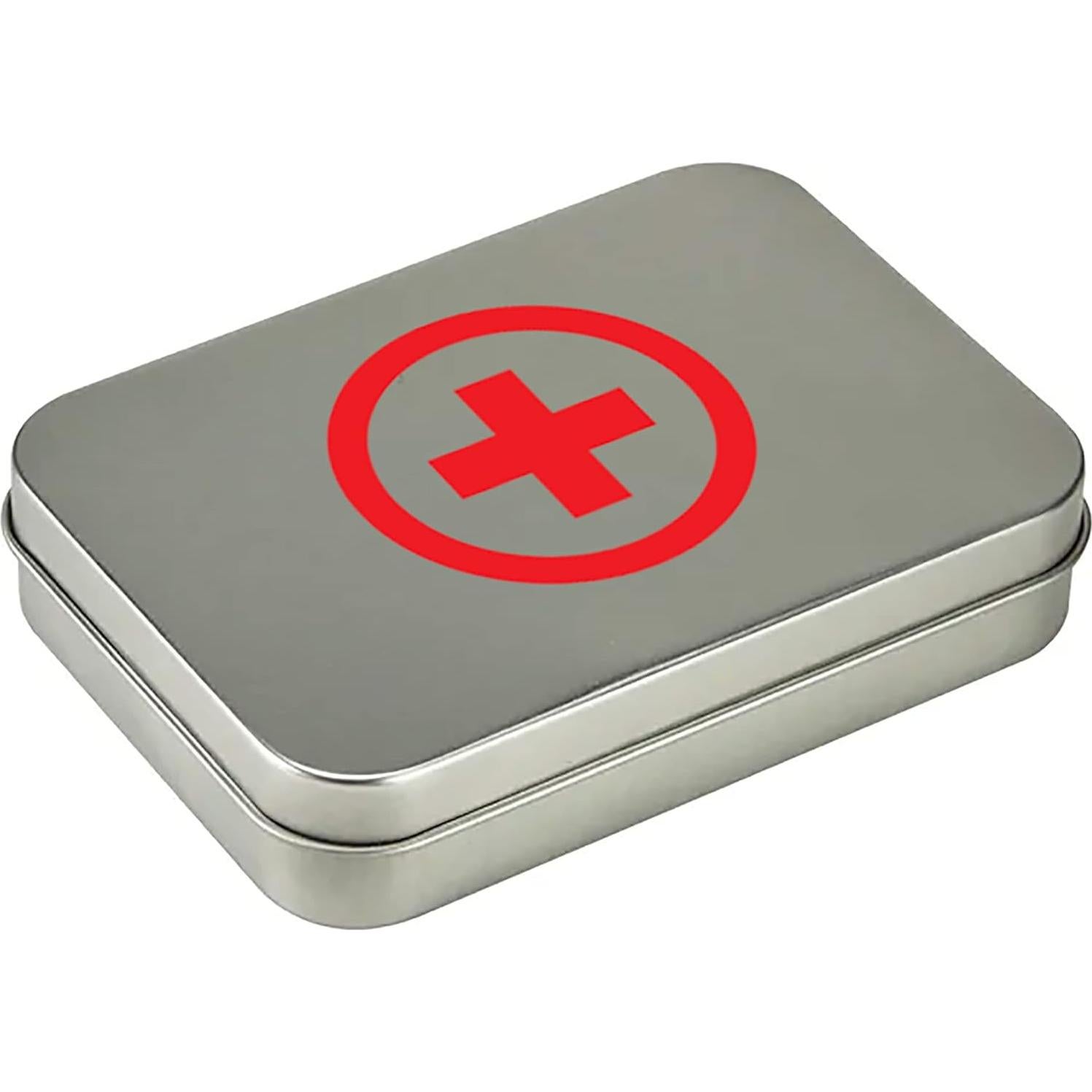 Kit de Primeros Auxilios Genérico 10 PCS Caja de Metal Impermeable