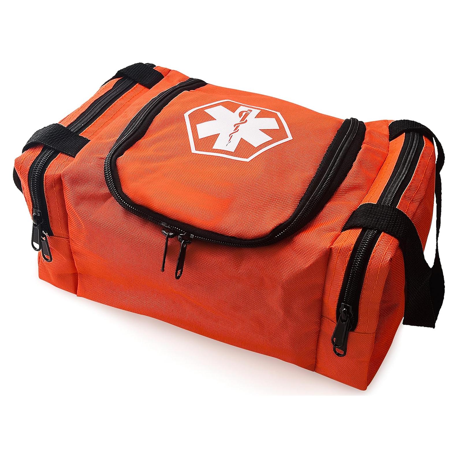 Bolsa de Trauma Médica ASA TECHMED Naranja 26.67x20.32x12.7 cm