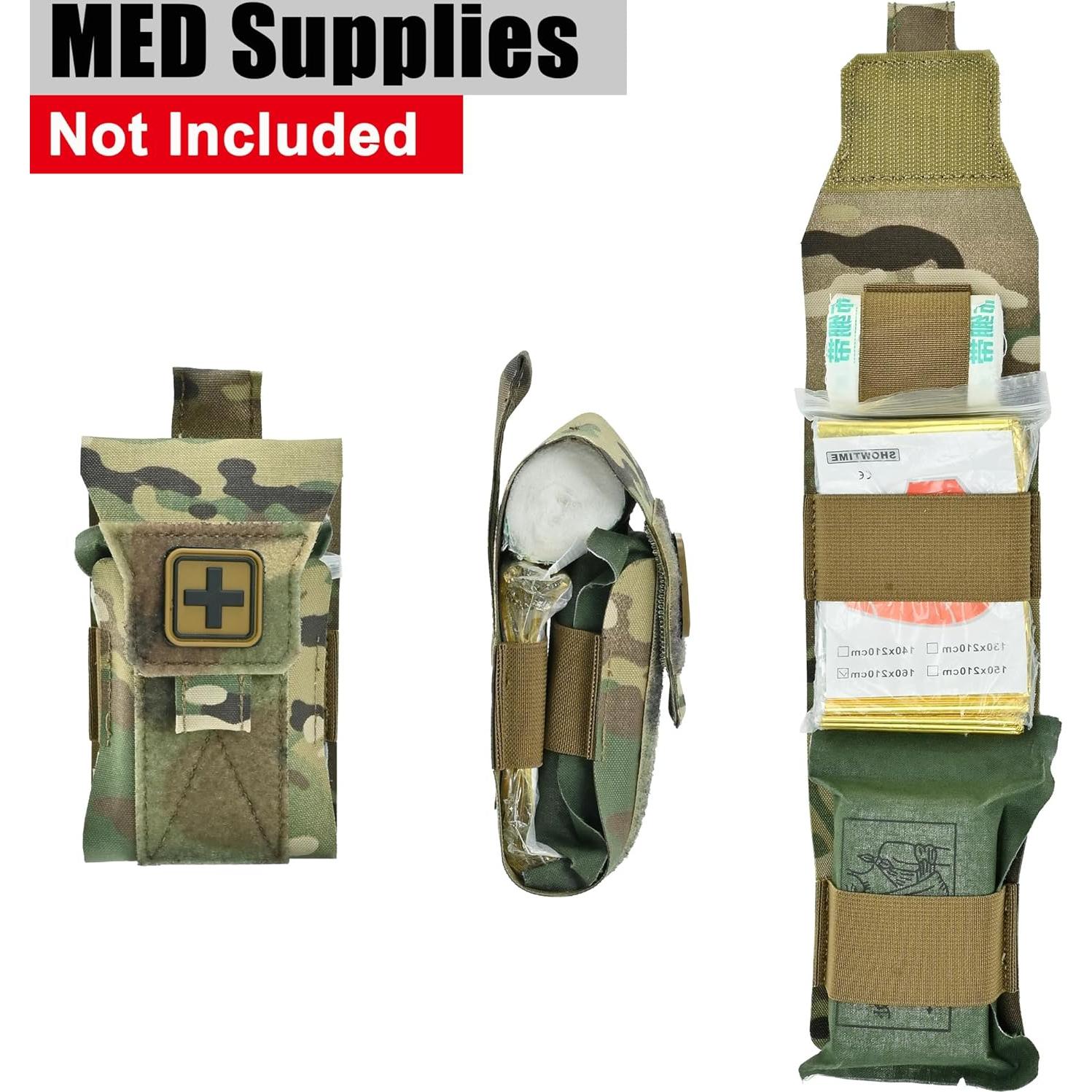 Mini IFAK Sozothy Bolsa de Primeros Auxilios EDC Compacta