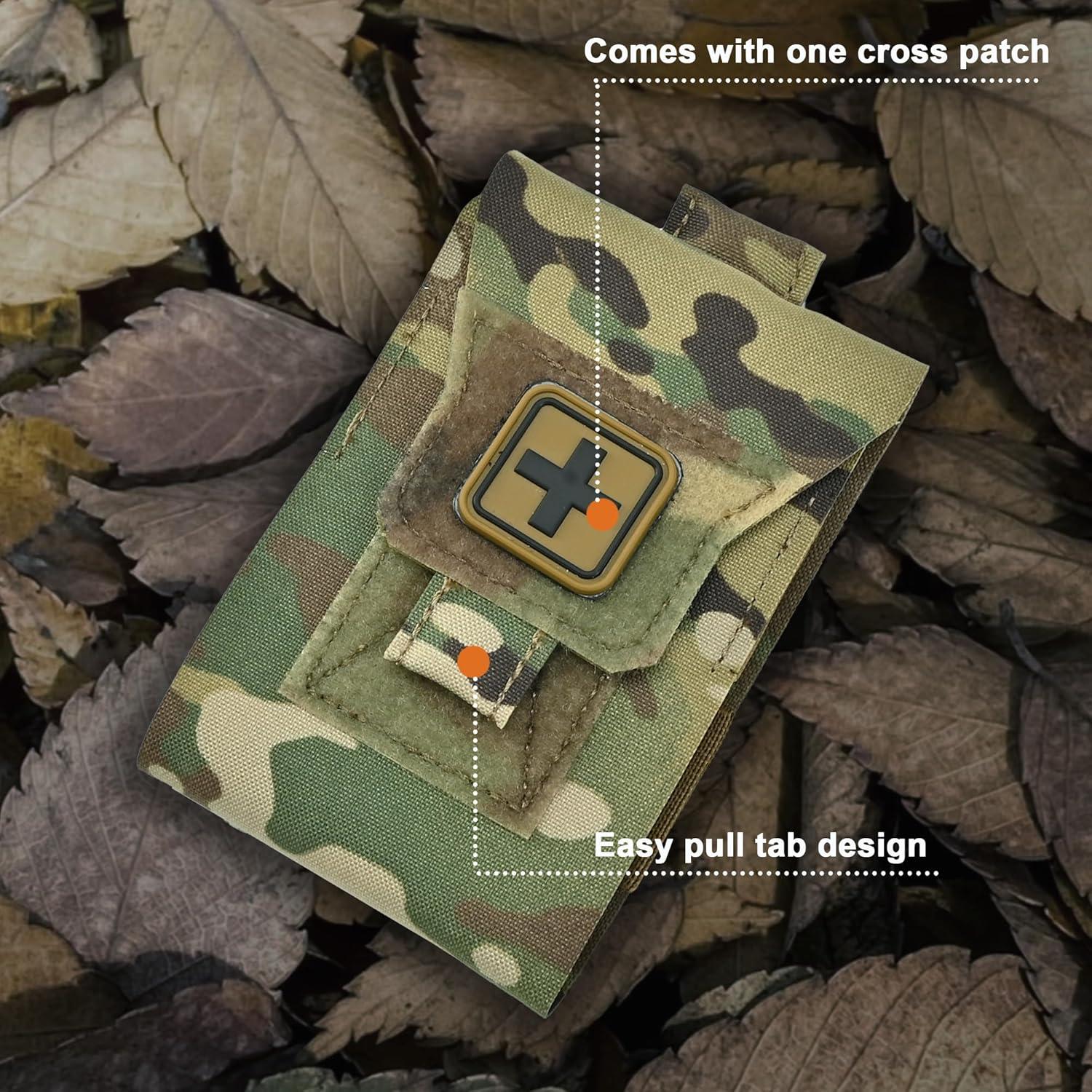 Mini IFAK Sozothy Bolsa de Primeros Auxilios EDC Compacta