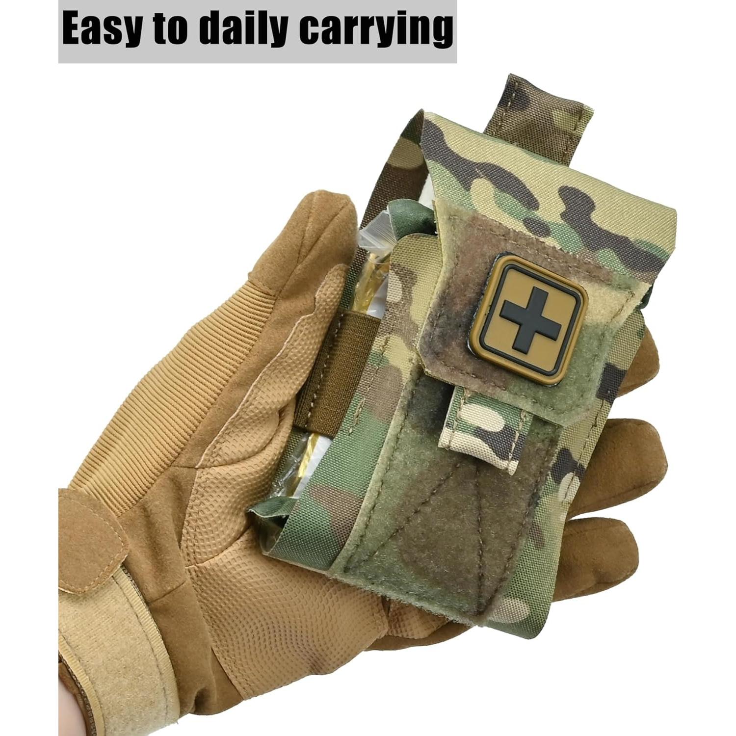 Mini IFAK Sozothy Bolsa de Primeros Auxilios EDC Compacta